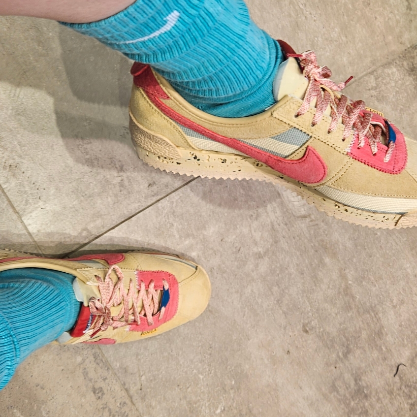 Nike x Union Cortez SP Sesame 착용 스타일