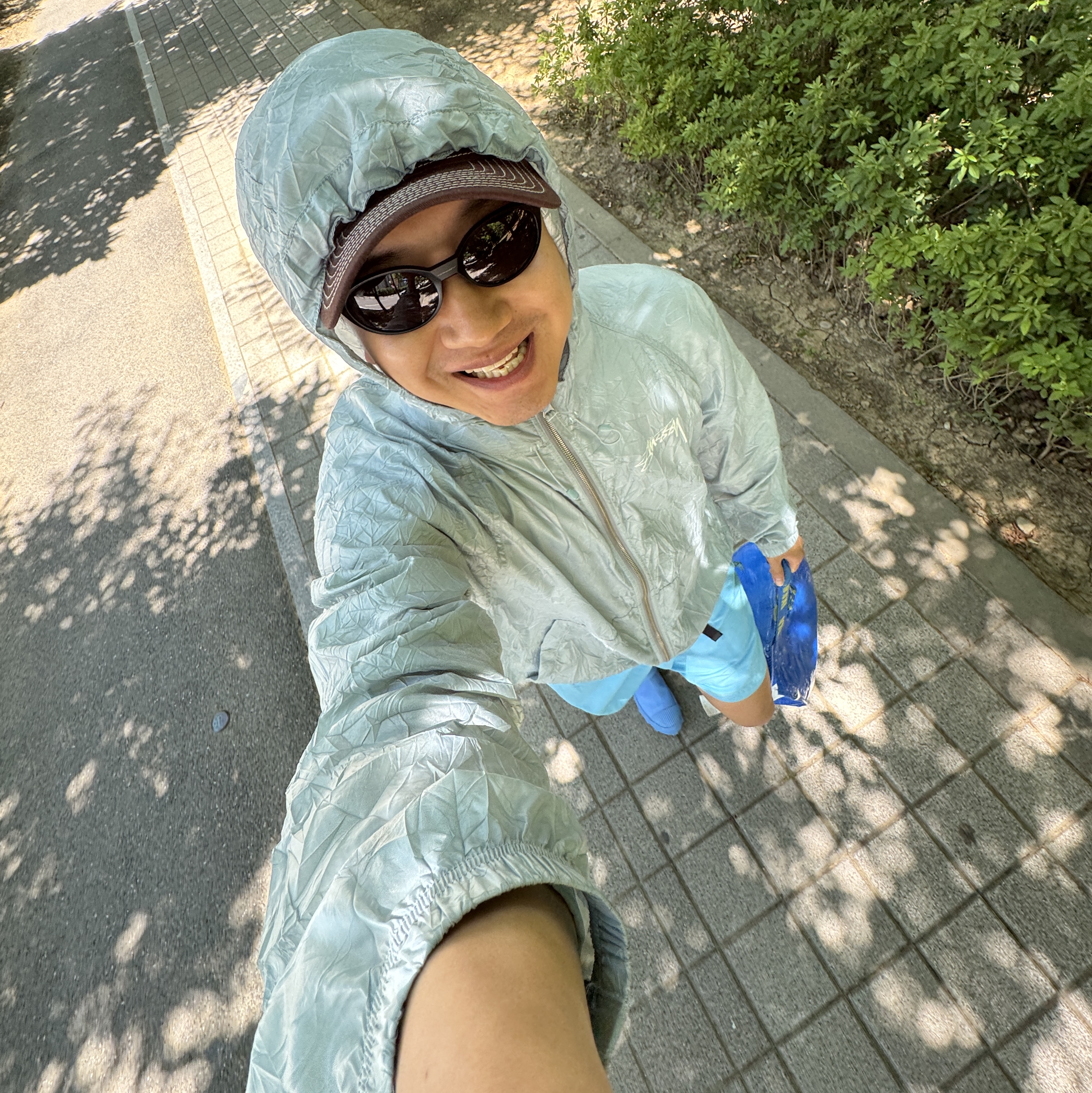 Stussy Wave Dye Beach Shell Jacket Lime, Adidas Adizero Adios Pro 3 Crystal White 착용 스타일 - 8