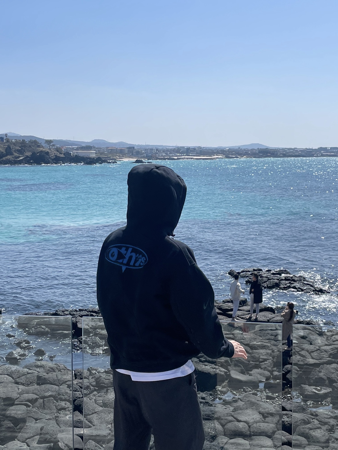 Nike x Off-White NRG Fleece Hoodie Black - Asia 착용 스타일
