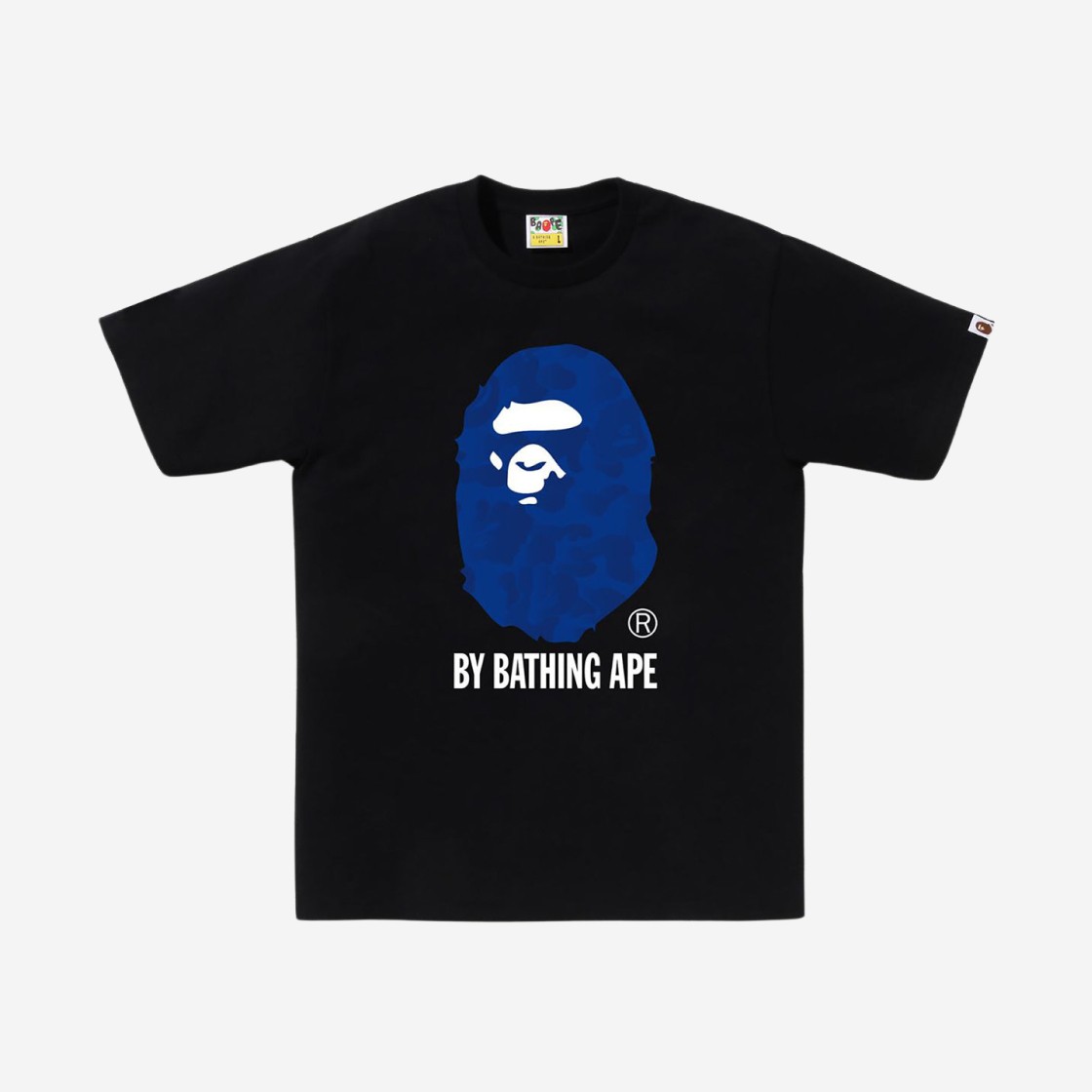 BAPE Ink Camo Ape Head T-Shirt Black 상세 이미지 1