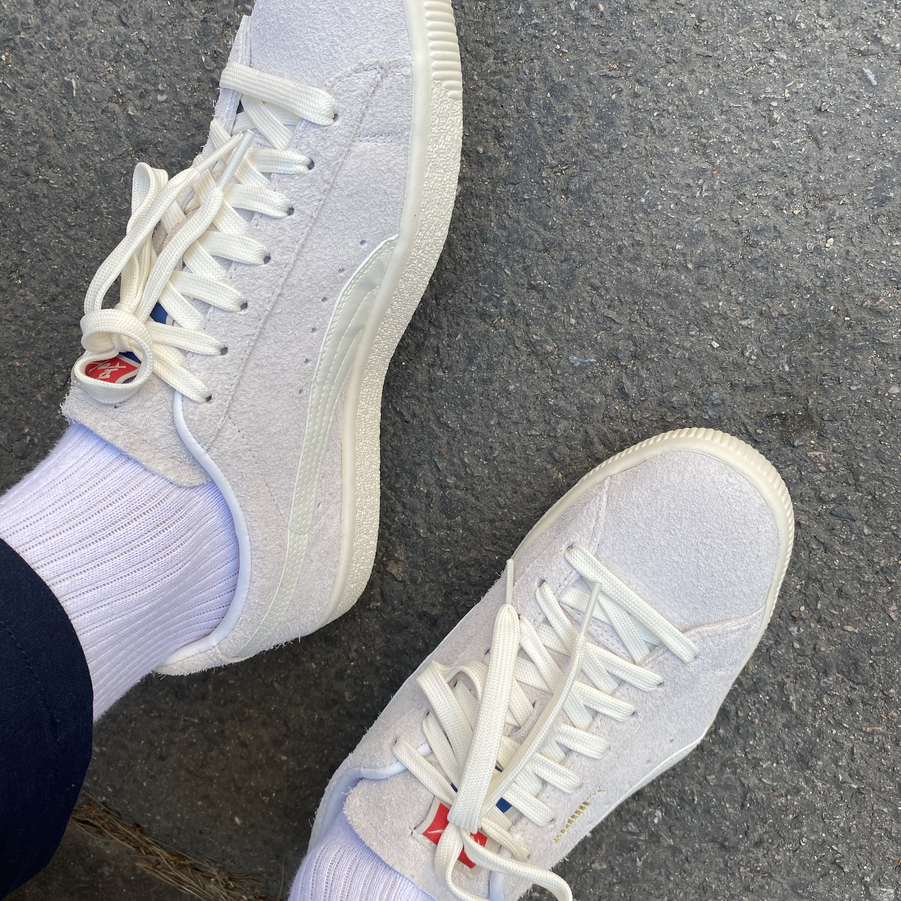 (W) Puma Suede VTG Korea 착용 스타일