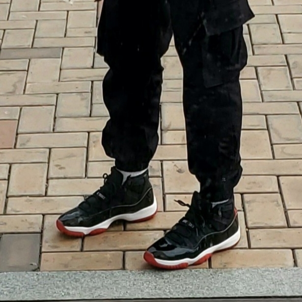 Jordan 11 Retro Bred 2019 착용 스타일
