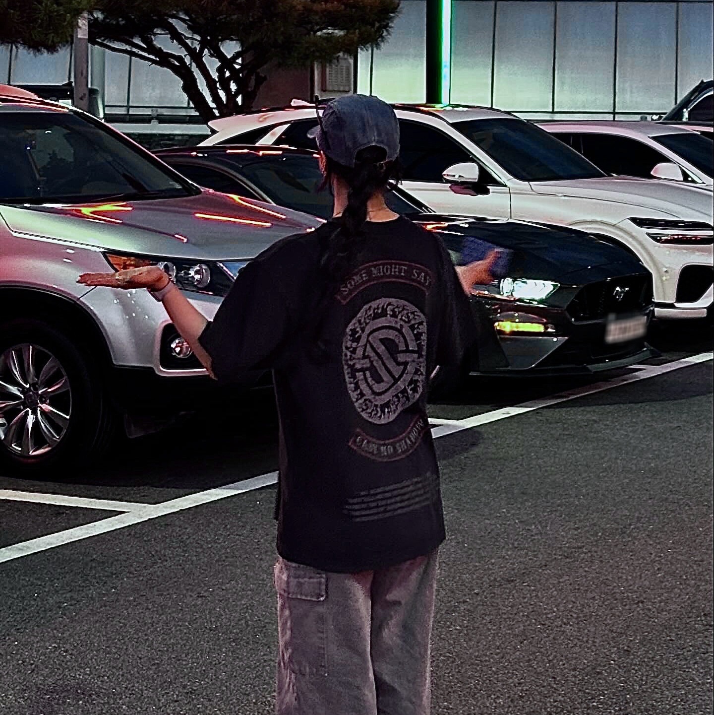 Supreme Washed Chino Twill Camp Cap Denim - 23FW 착용 스타일 - 2