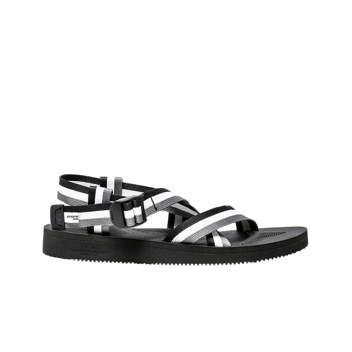 수이코크 x 타카히로미야시타 더 솔로이스트 벨트 샌들 블랙 모노톤(Suicoke x Takahiromiyashita The Soloist Belt Sandals Black Monotone)