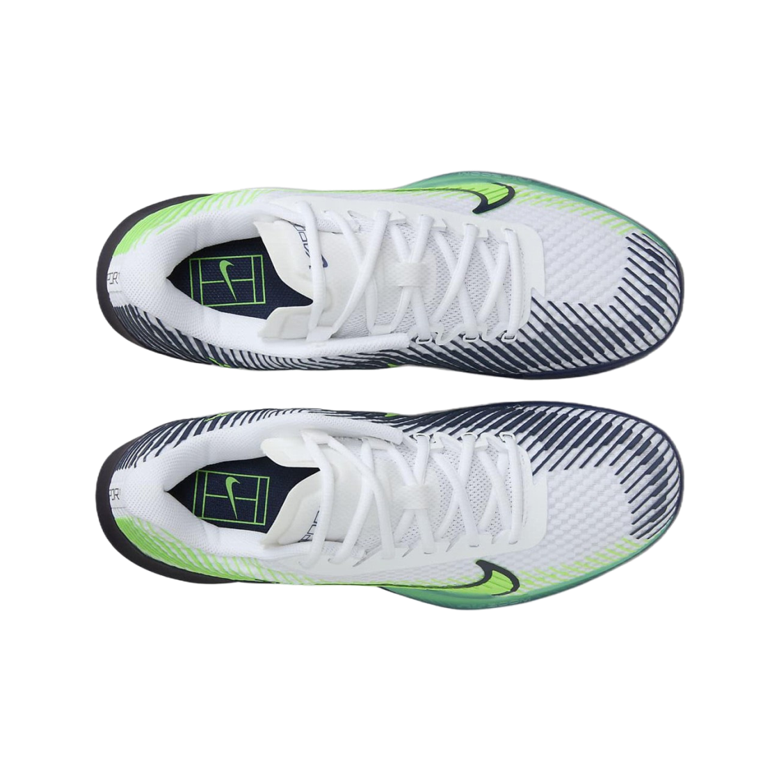 나이키 줌 베이퍼 11 HC 화이트 그린 스트라이크(Nike Zoom Vapor 11 HC White Green Strike) - 2