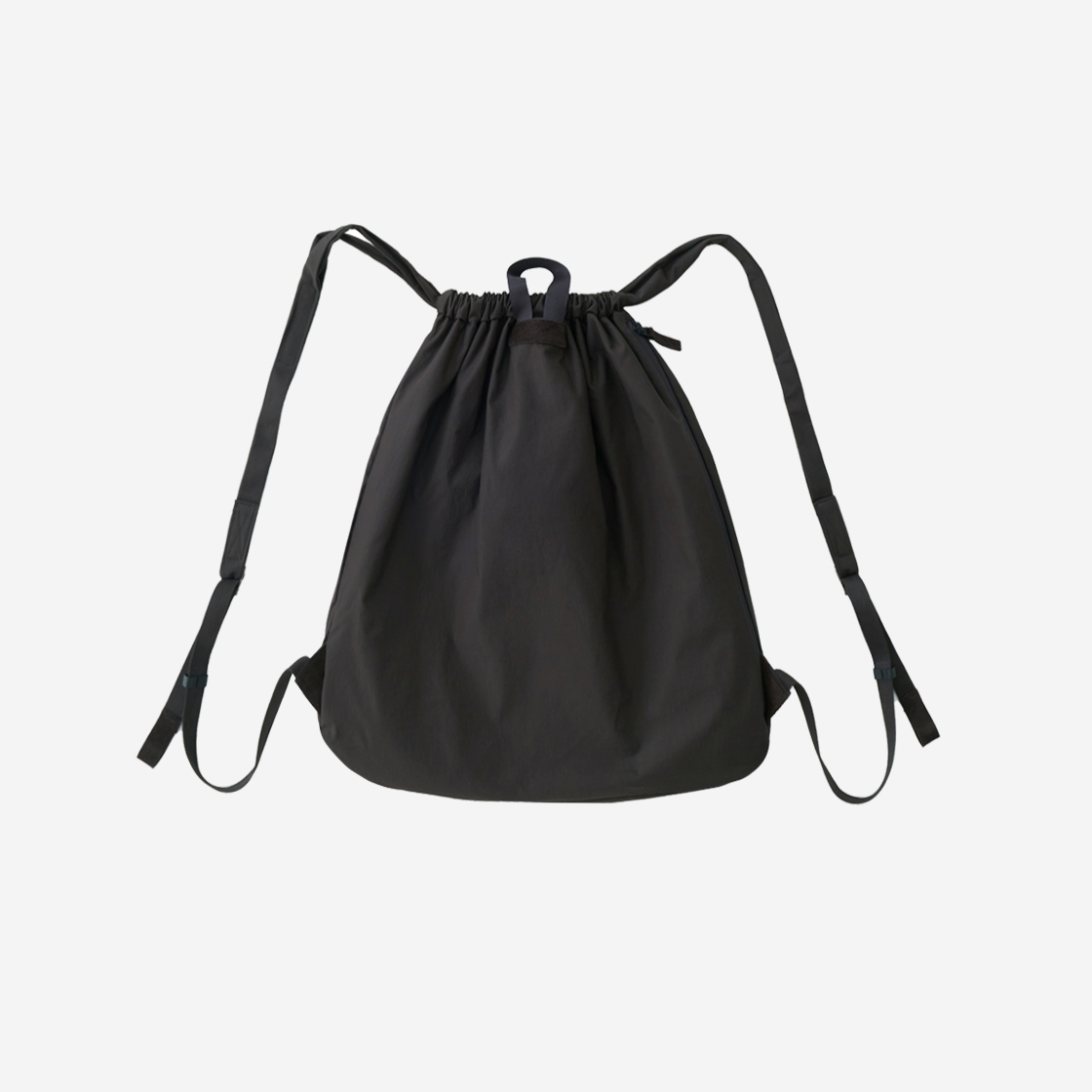 폴리테루 2포켓 드로우 백 브라운(Polyteru 2pk Draw Bag Brown) - 2