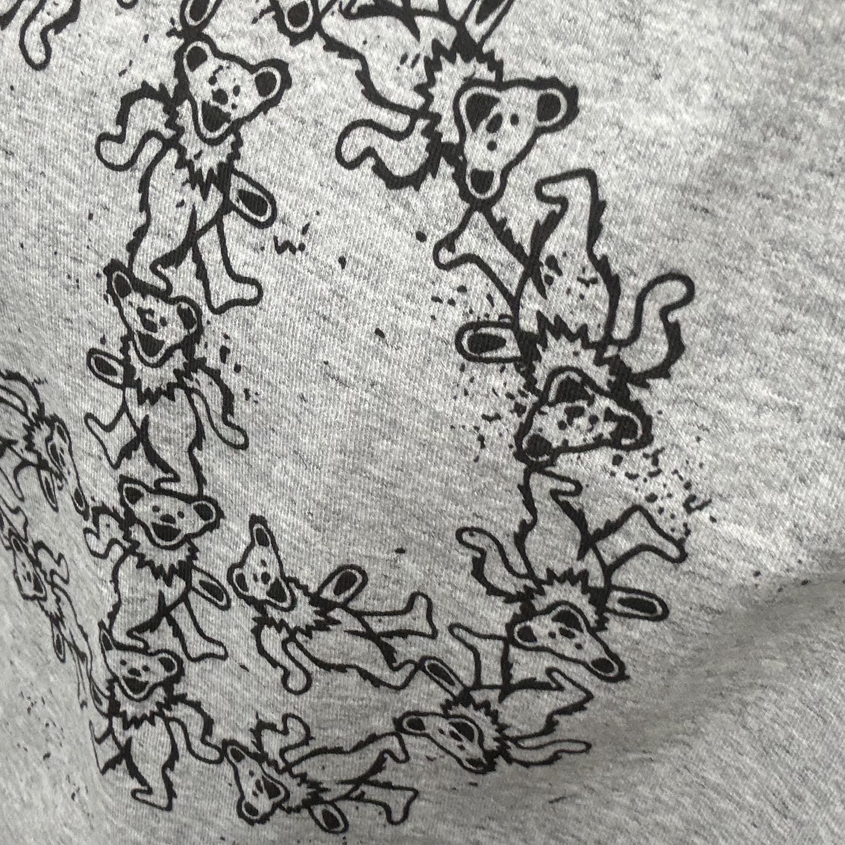 Thisisneverthat x Grateful Dead Iconography T-Shirt Grey 착용 스타일