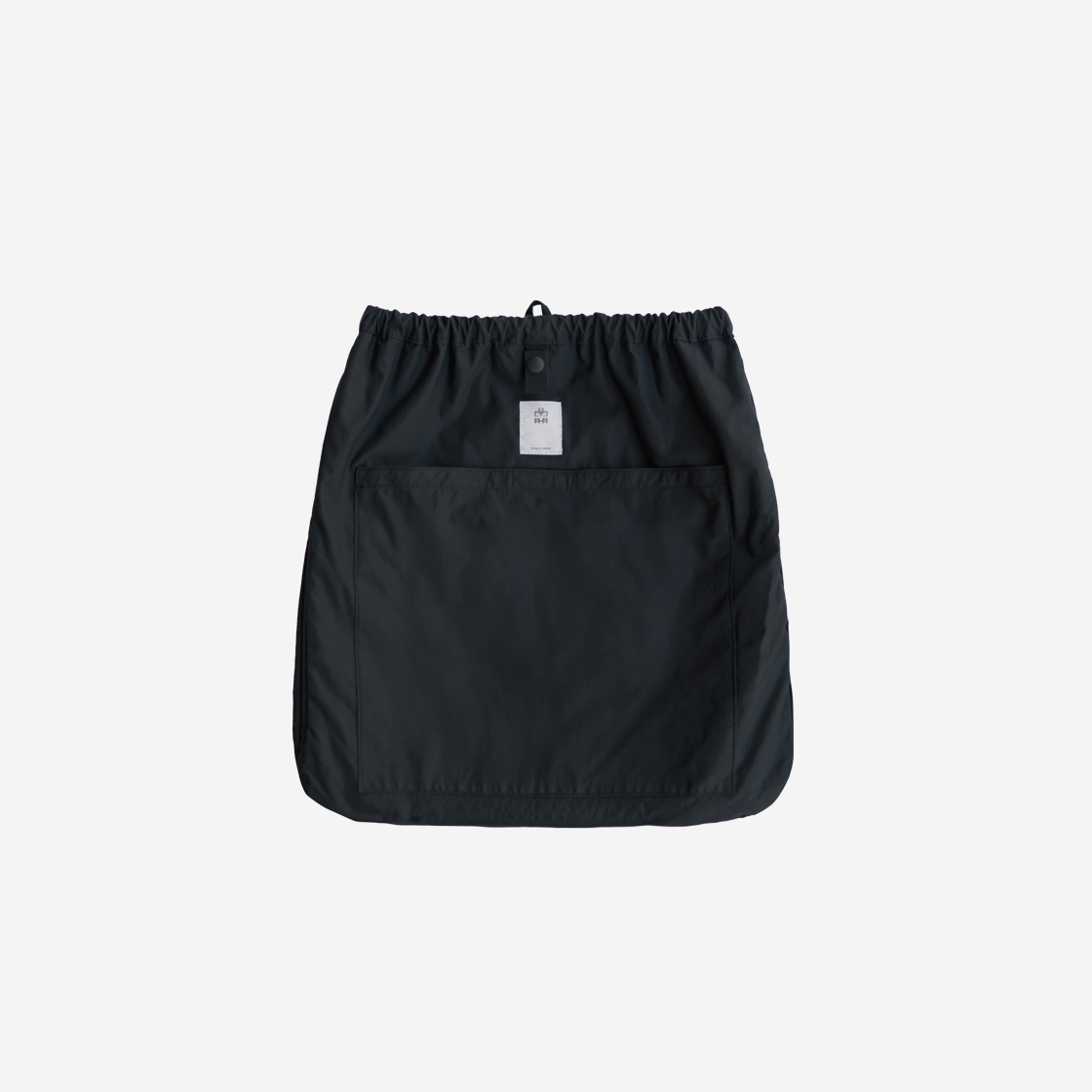 폴리테루 2포켓 드로우 백 블랙(Polyteru 2pk Draw Bag Black) - 4