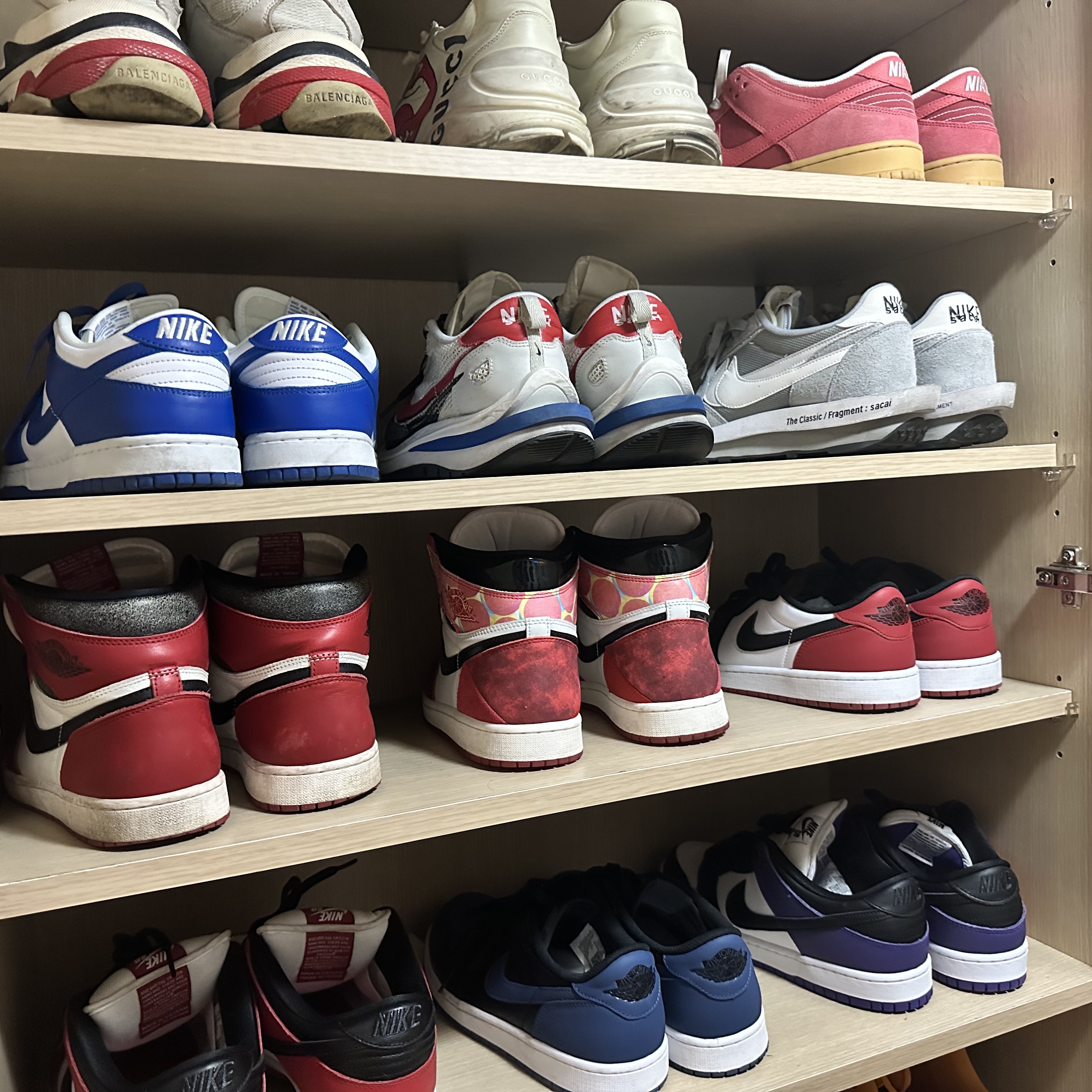 Nike Dunk Low SP Syracuse 2022, Nike Dunk Low SP White and University Red 2023 착용 스타일 - 2