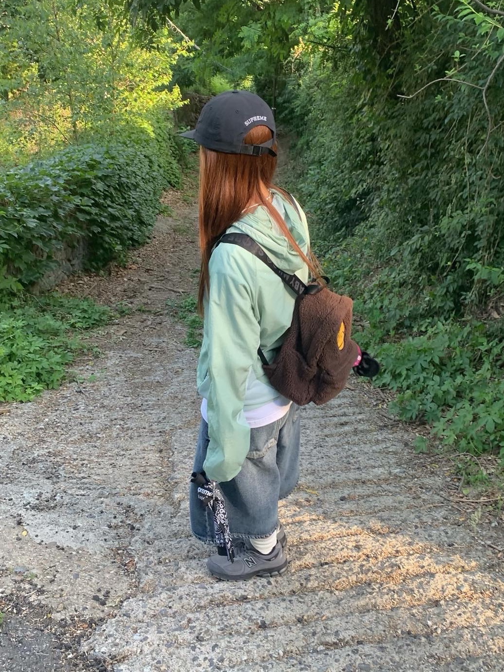 BAPE Baby Milo Mini Fur Backpack Brown, Supreme Hav-A-Hank Bandanas Multicolor (Set of 3) - 24SS 착용 스타일 - 3