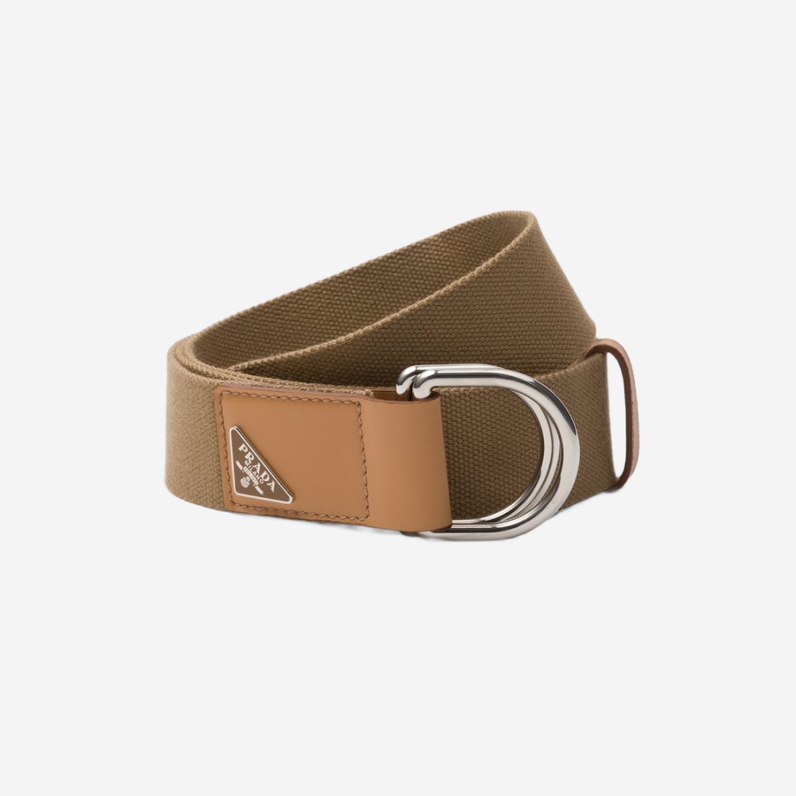 Prada Cotton Belt Desert Beige 상세 이미지 1