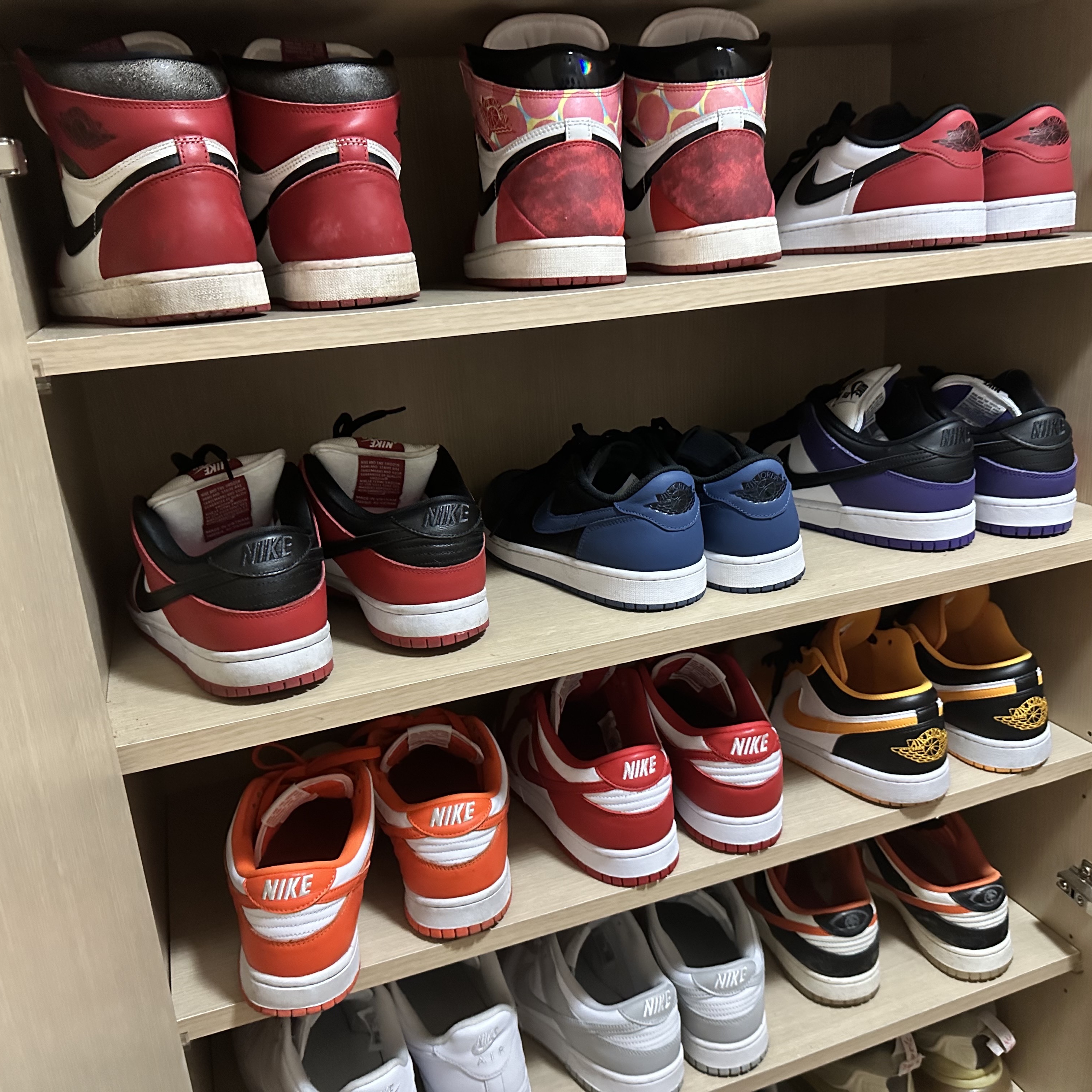 Nike Dunk Low SP Syracuse 2022, Nike Dunk Low SP White and University Red 2023 착용 스타일 - 3