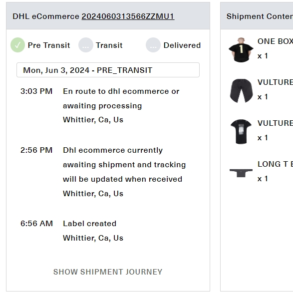 Yeezy One Box T-Shirt Black, Yeezy Vultures Long Sleeve T-Shirt Black 착용 스타일 - 2