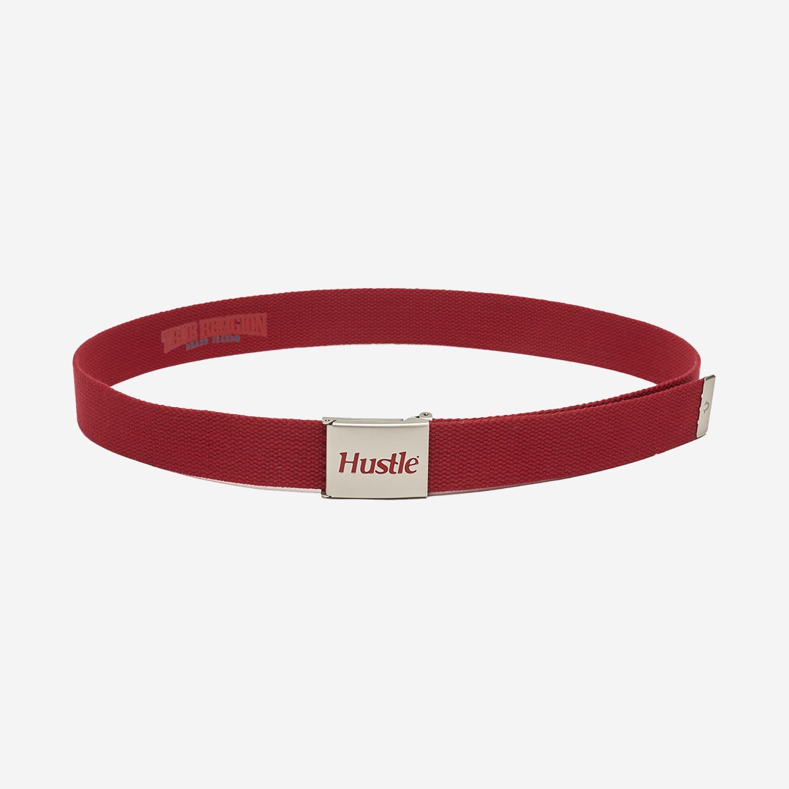 True Religion Hustle Webbing Belt Red 상세 이미지 1