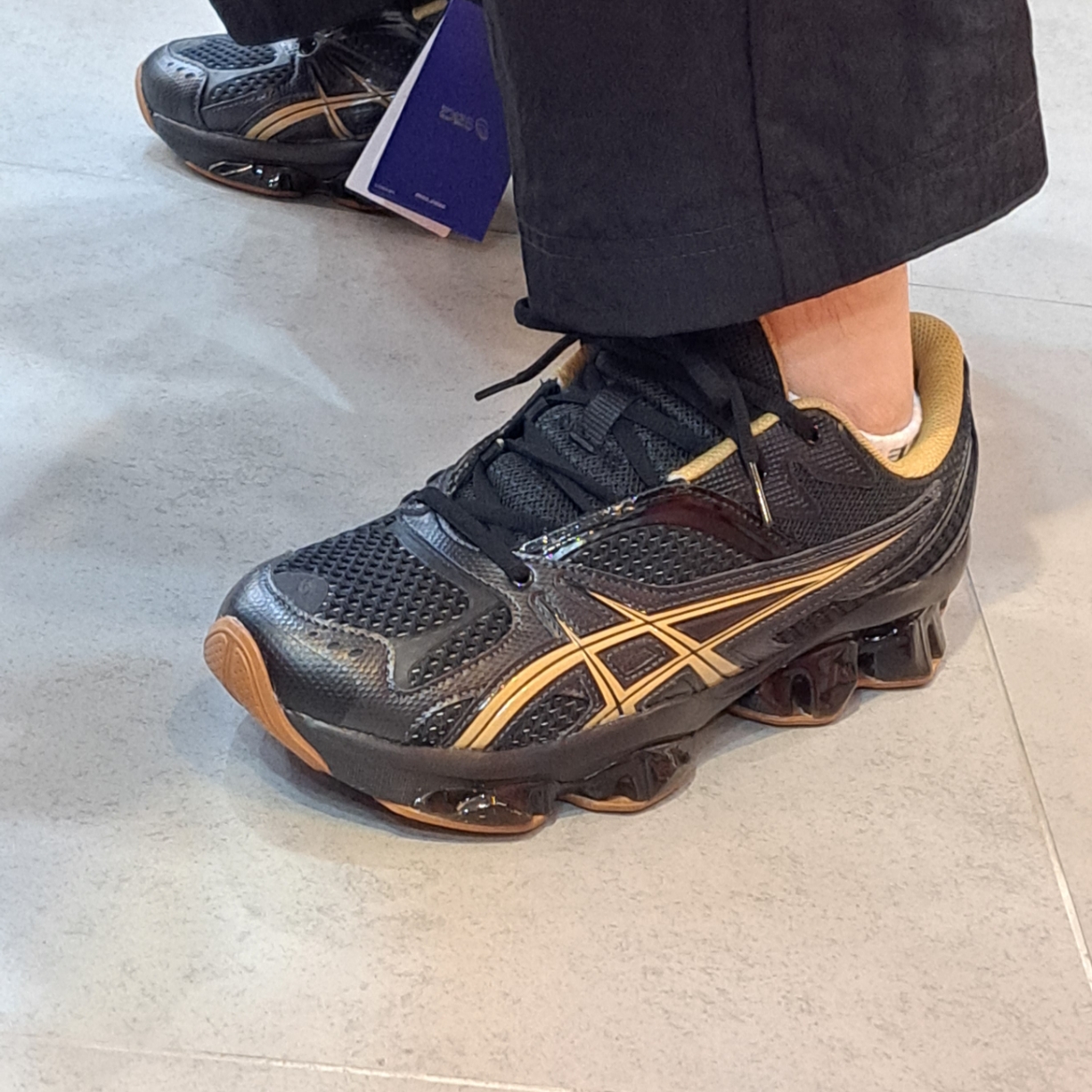 Asics x Kiko Kostadinov Gel-Quantum Zientzia Black Brown 착용 스타일 - 1