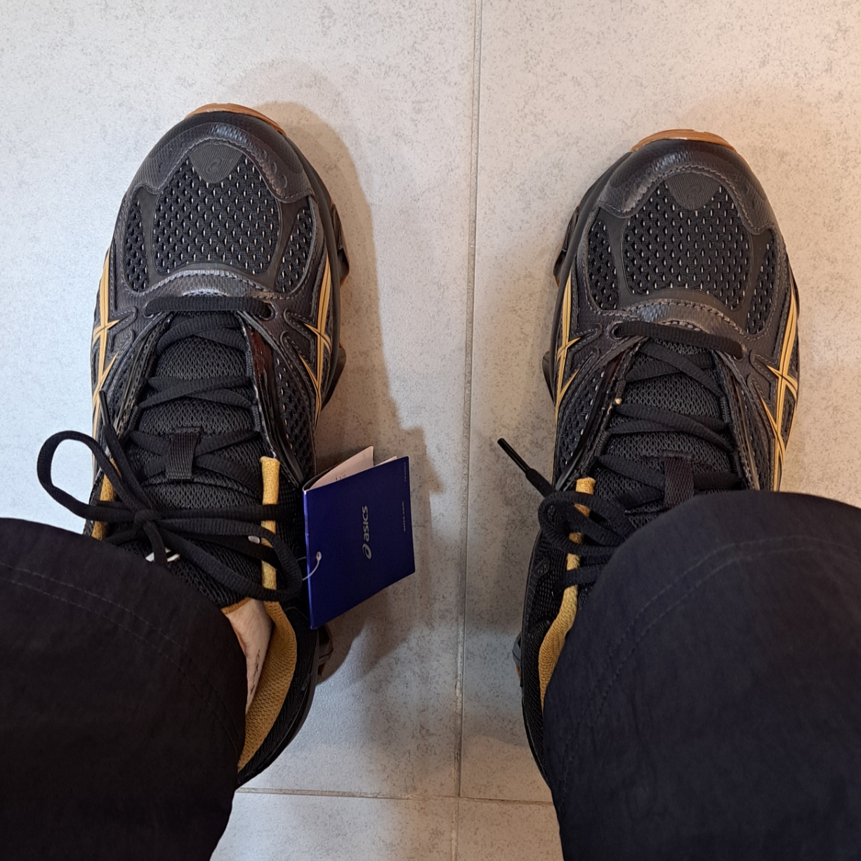 Asics x Kiko Kostadinov Gel-Quantum Zientzia Black Brown 착용 스타일 - 3