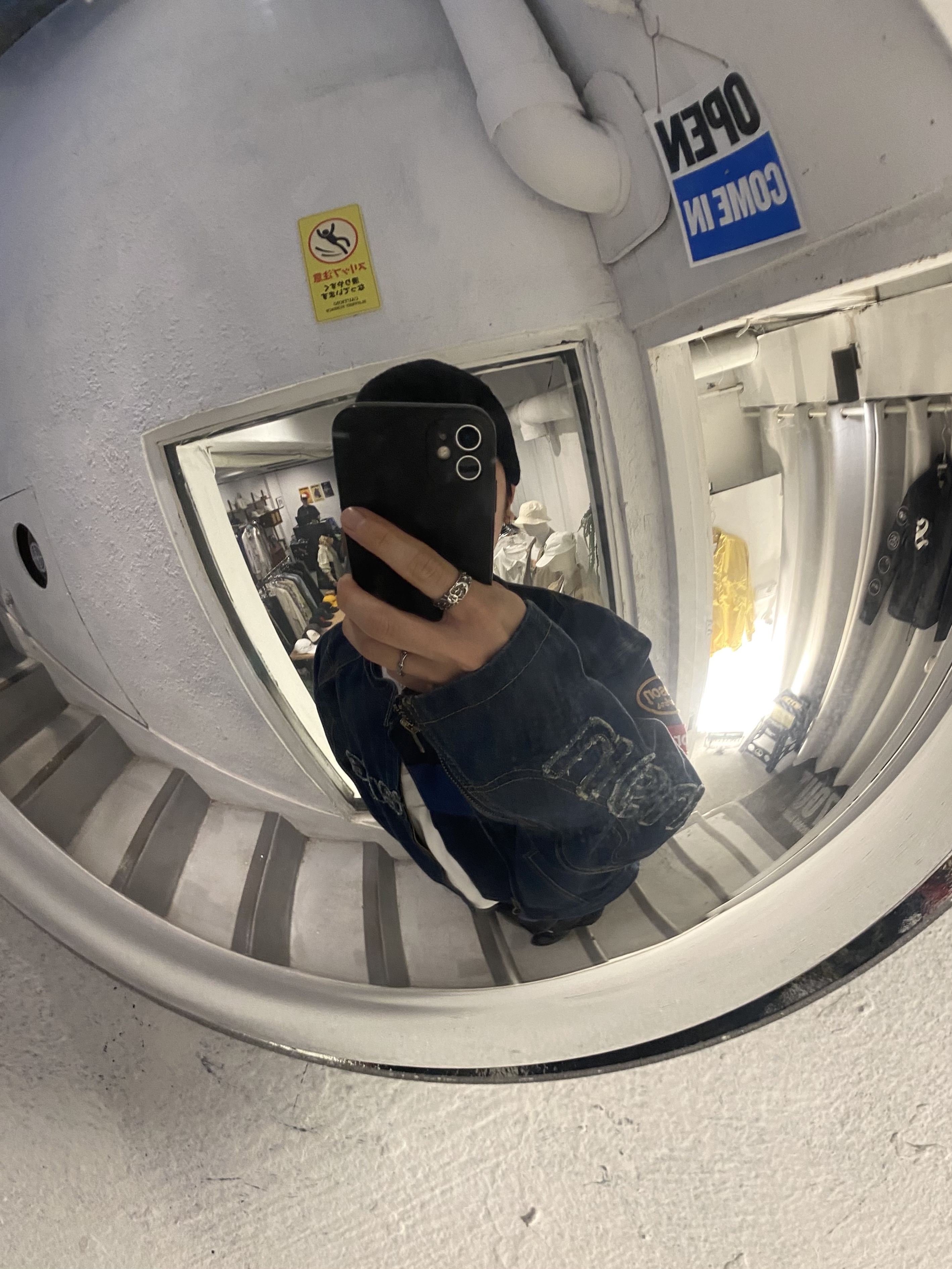 Supreme x Vanson Leathers Cordura Denim Jacket Blue - 22FW, Nike x Supreme Air Force 1 Low Black 착용 스타일 - 3