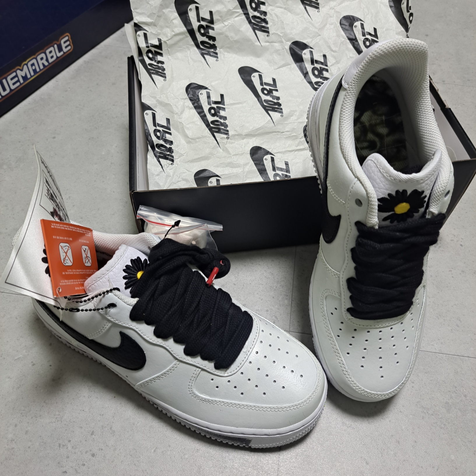 Nike x Peaceminusone Air Force 1 Low Para-Noise 2.0 착용 스타일 - 1