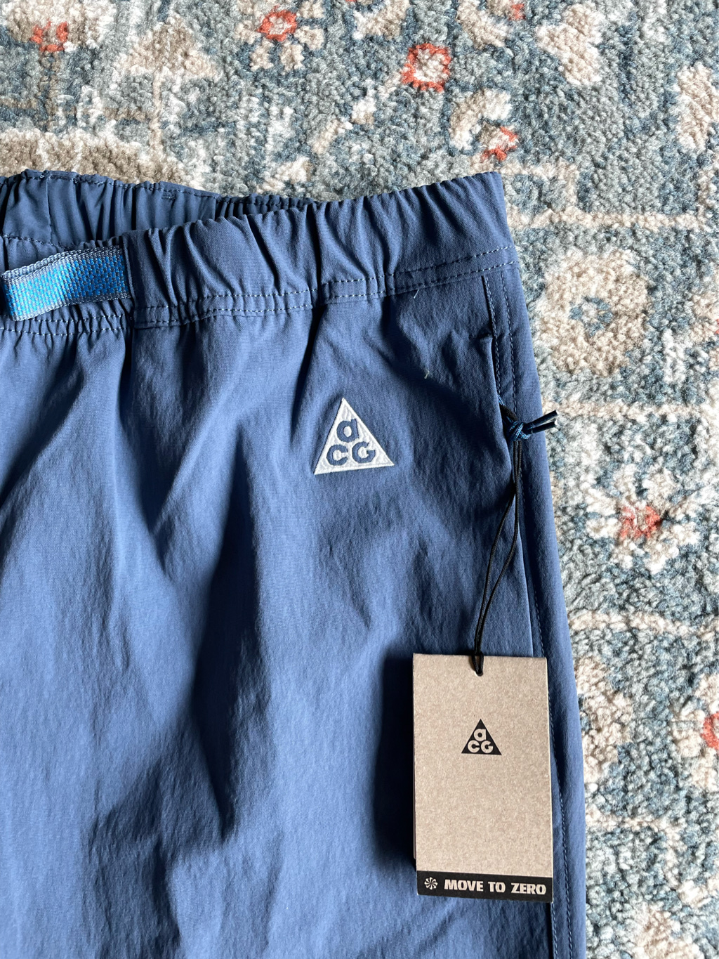 Nike ACG Trail Pants Diffused Blue - Asia 착용 스타일 - 4