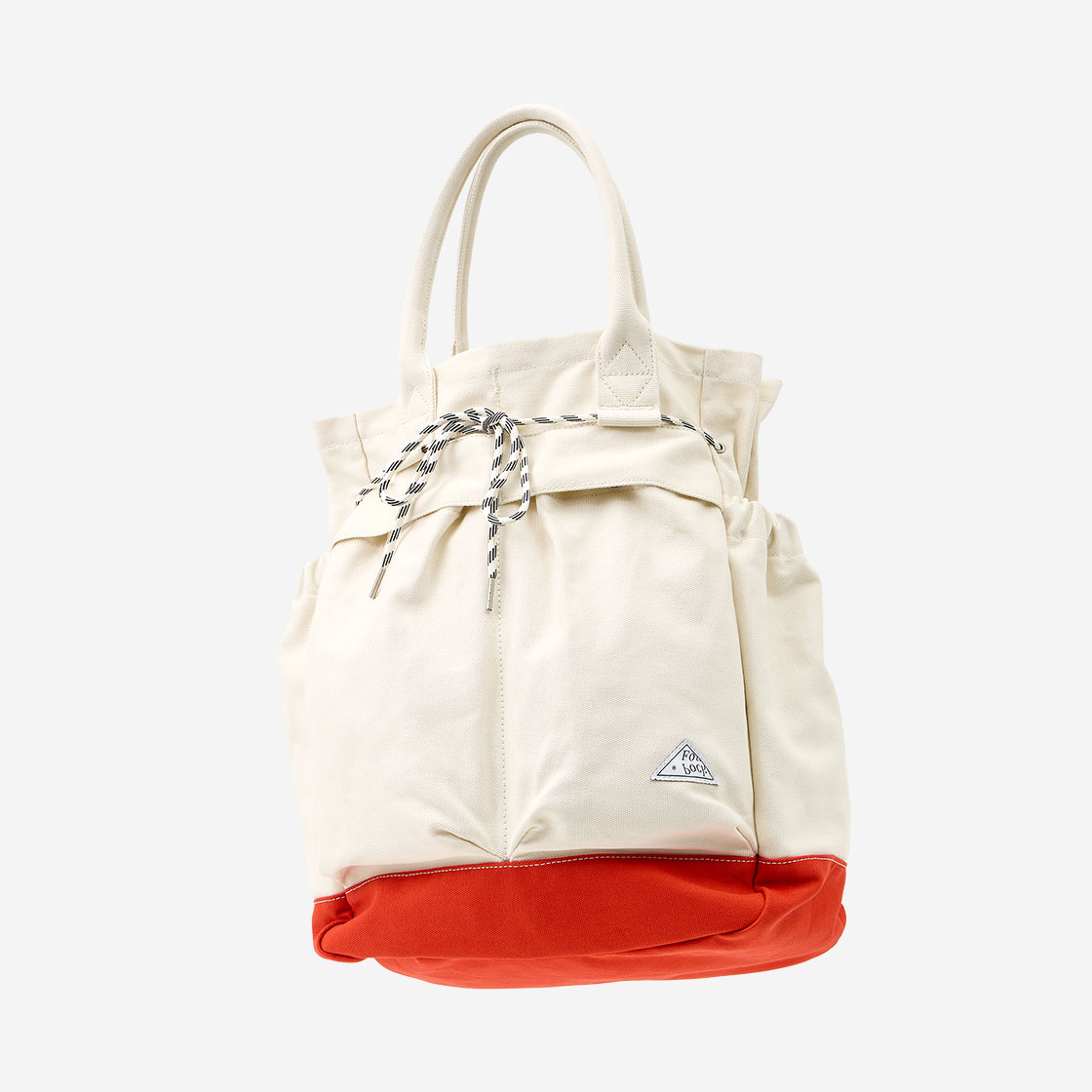 파운드 포켓 플레이트 캔버스 백 오렌지(Found Pocket Plate Canvas Bag Orange) - 3