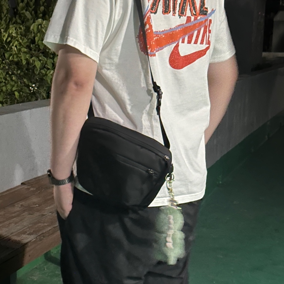 Arc'teryx Mantis 2 Waistpack Black II, Nike M NRG Dunk '85 T-Shirt Sail - Asia 착용 스타일 - 3