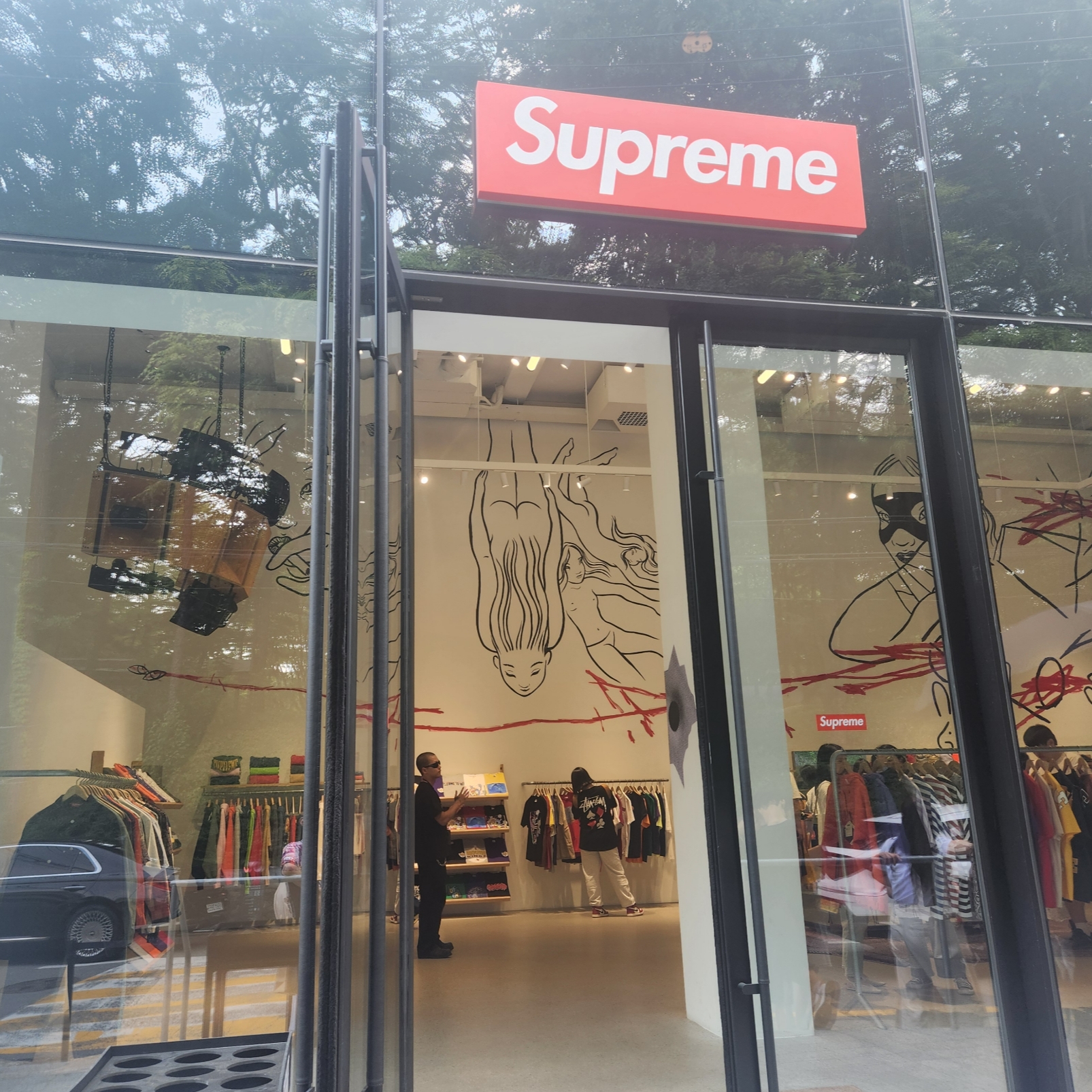 Supreme x The North Face Summit Series Rescue Mountain Pants Black - 22SS 착용 스타일 - 3