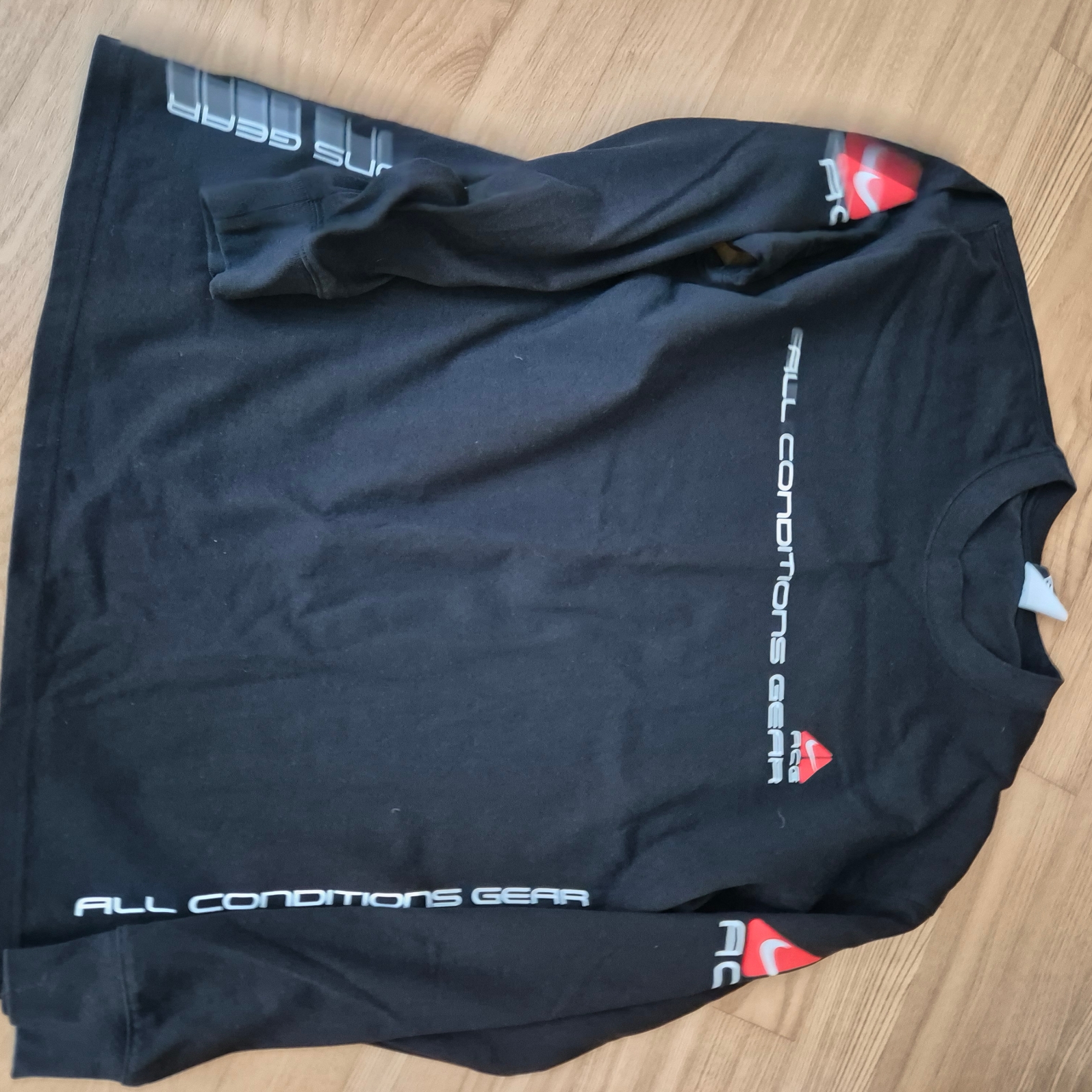 Nike NRG ACG SSNL Lungs Long Sleeve T-Shirt Black - US/EU 착용 스타일