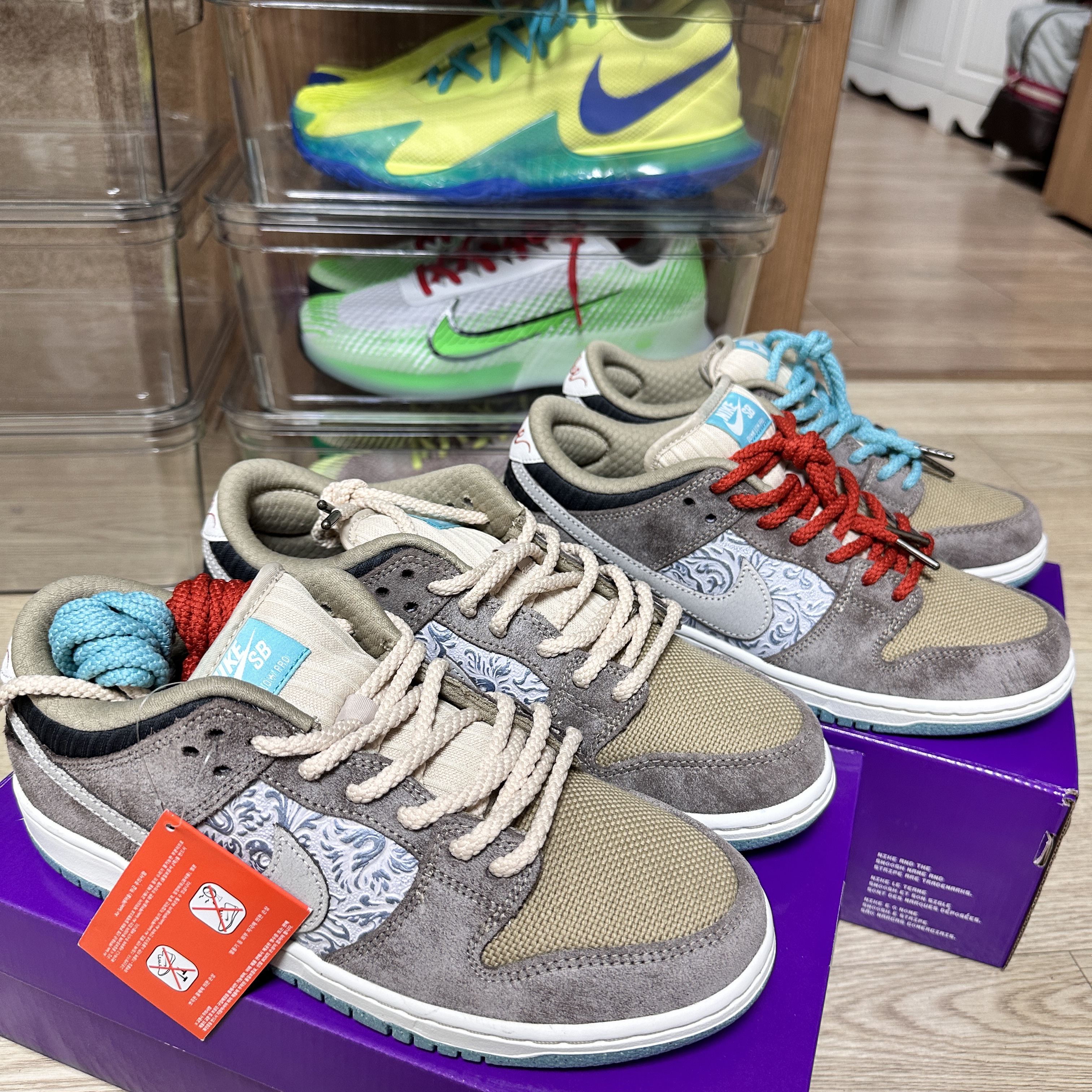 Nike SB Dunk Low Pro Big Money Saving 착용 스타일