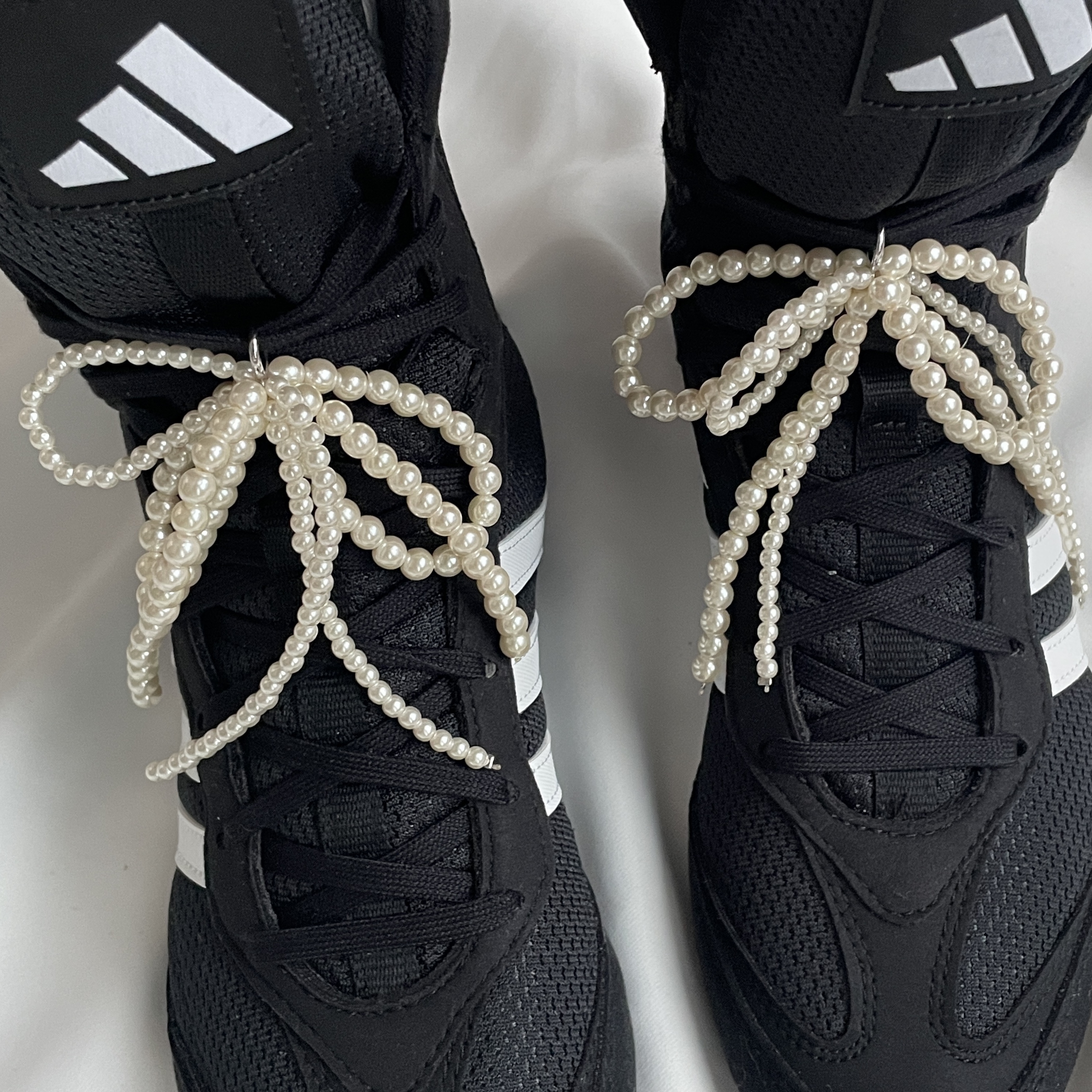 Adidas Box Hog 2.0 Boots Core Black Cloud White 착용 스타일 - 2