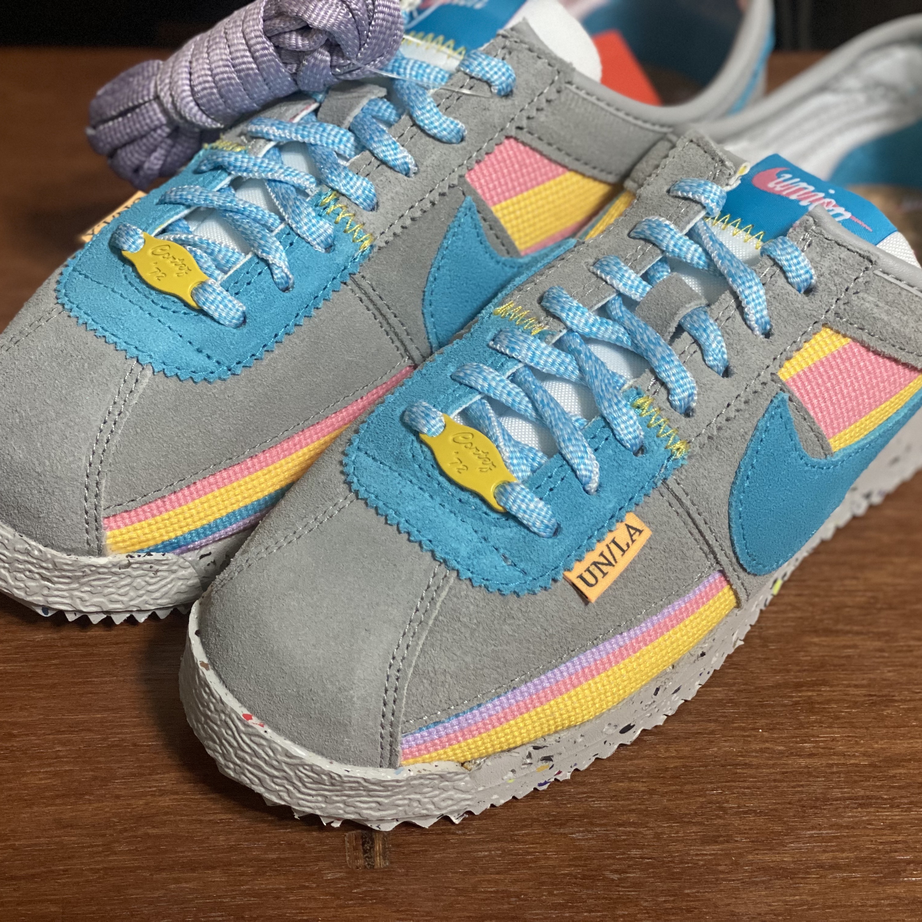 Nike x Union Cortez SP Light Smoke 착용 스타일 - 1