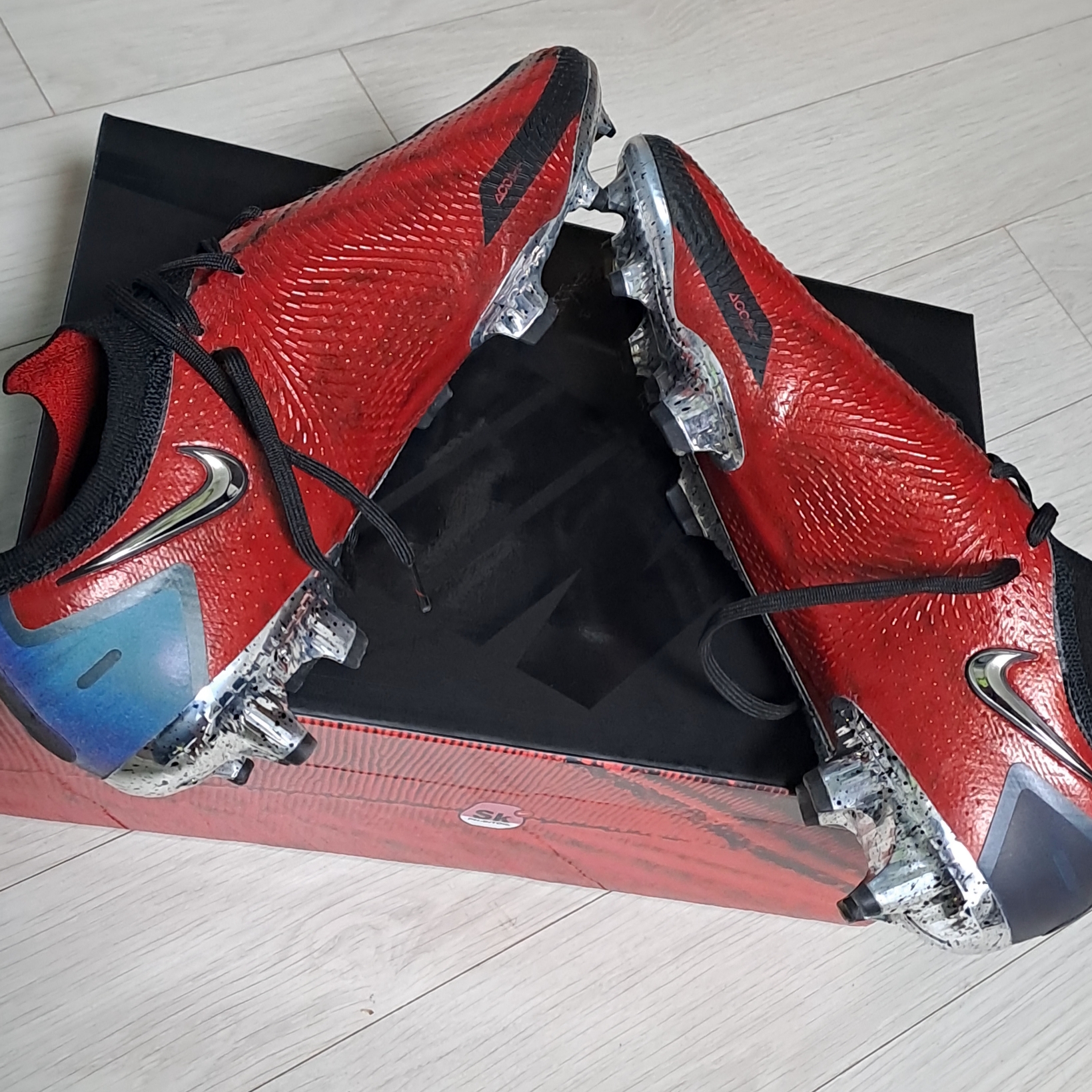 Nike x Skepta Phantom GT Elite SE FG Bloody Chorme 착용 스타일