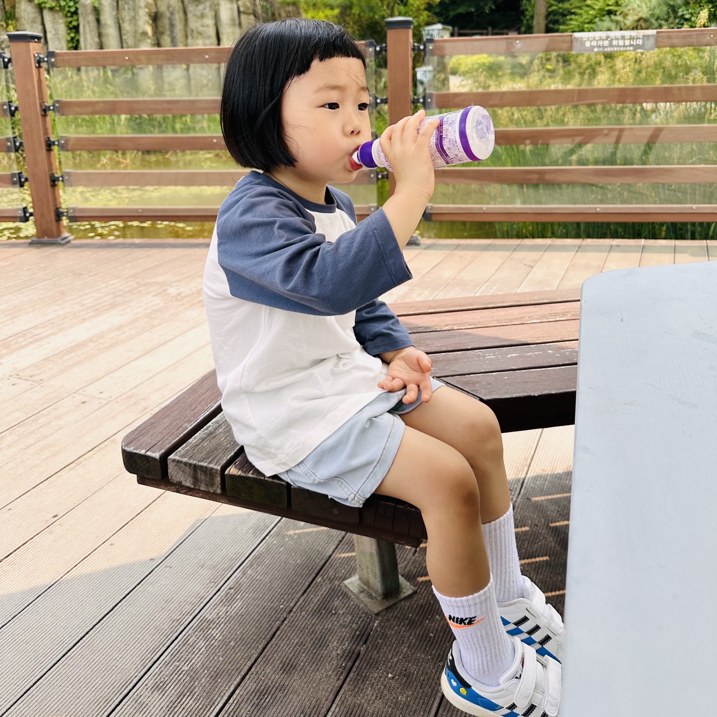 (C) Adidas x Lego Superstar CF Footwear White Bright Royal, (C) Adidas x Lego Superstar CF Footwear White Wonder Quartz 착용 스타일 - 5