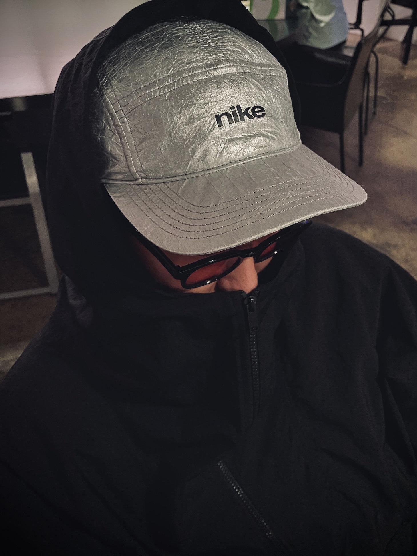 Studio Nicholson Favoni Anorak Moss 착용 스타일