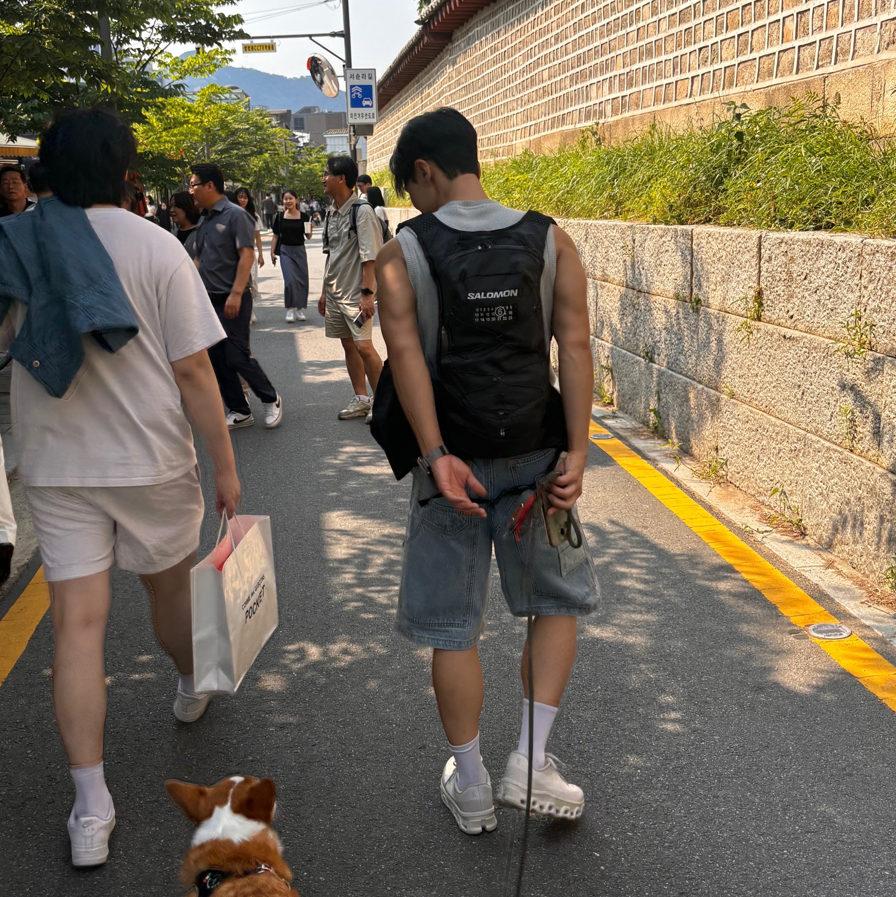 On Running x Post Archive Faction (Paf) Cloudmonster 2 Moondust Chalk, Salomon x MM6 Maison Margiela XT-15 Black 착용 스타일 - 1