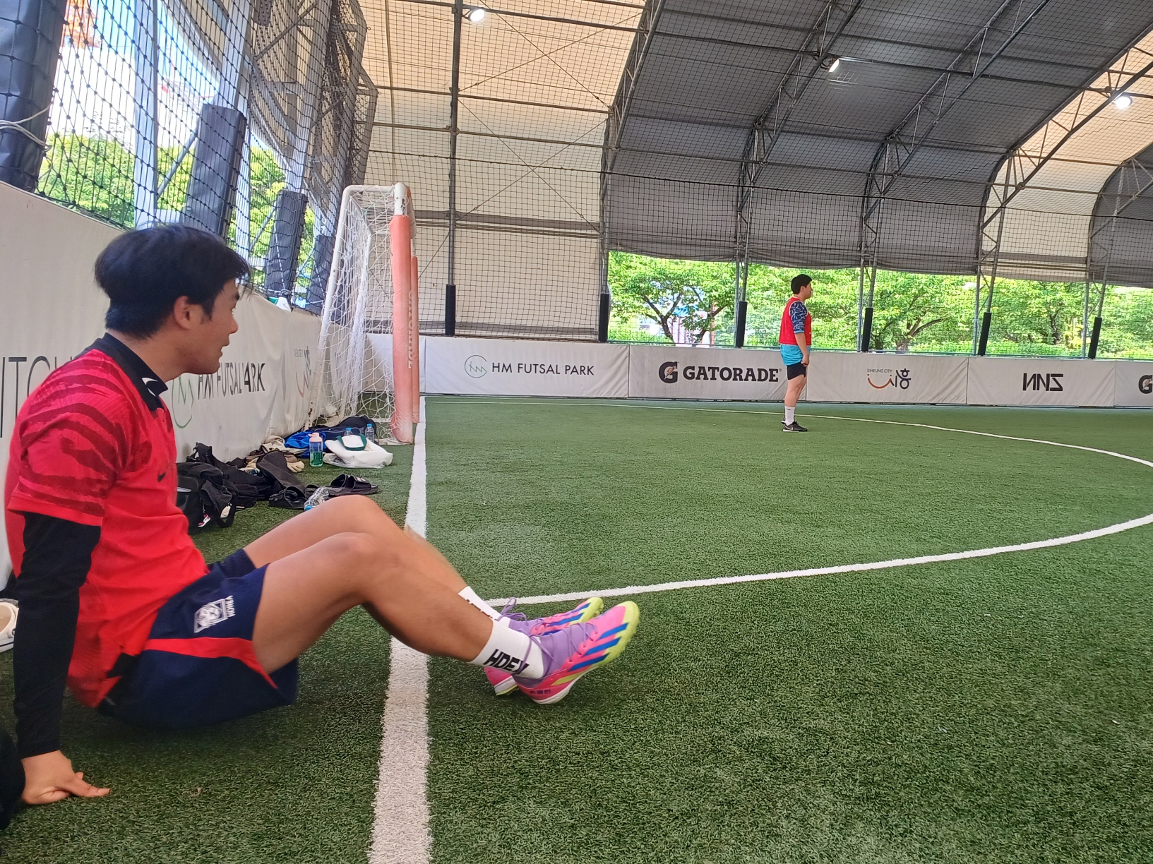 Nike Korea 2022/23 Dri-Fit ADV Player Issue Home SS Jersey Global Red - Asia (Non Marking Ver.), Nike x Off-White Long Sleeve Running Top Black 착용 스타일