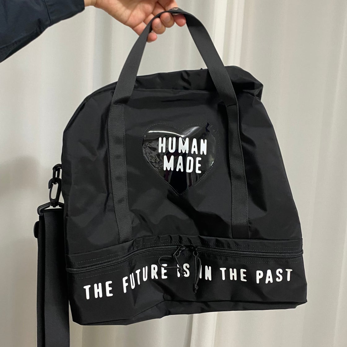 human made BOSTON BAG バック　ボストン　トート　ブラック Human Made Boston Bag ボストンバッグ ブラック 【公式通販】