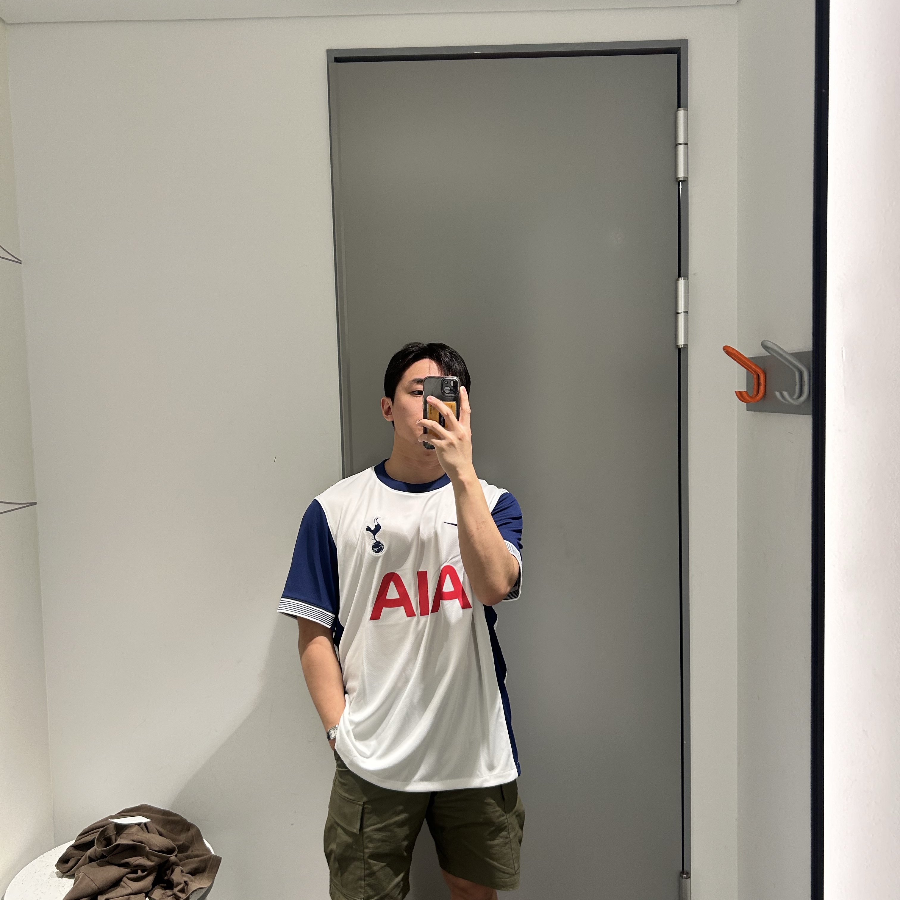 Nike Tottenham Hotspur 2024/25 Dri-Fit Stadium Home Jersey White (Non Marking Ver.) 착용 스타일