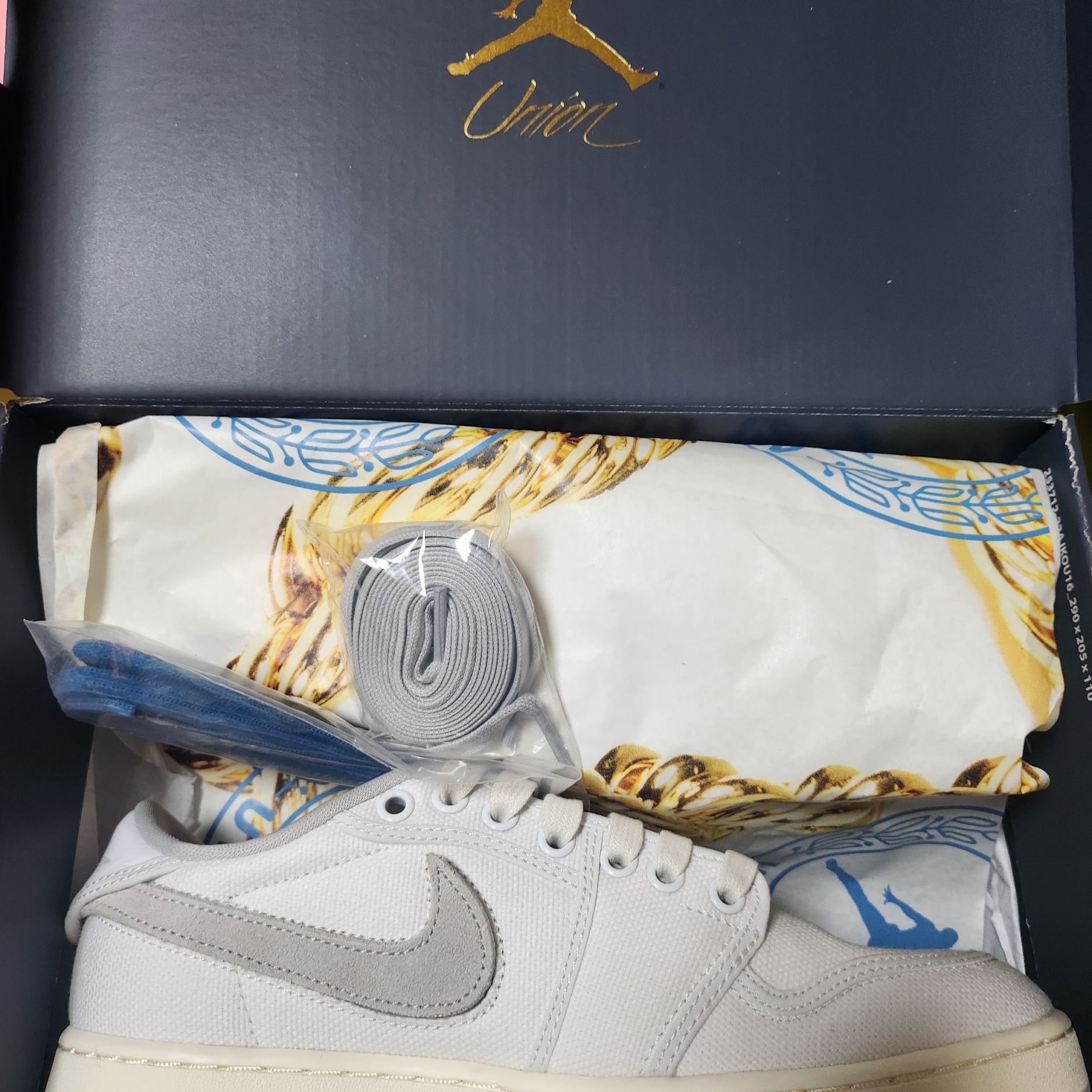 Jordan 1 x Union KO Low White 착용 스타일