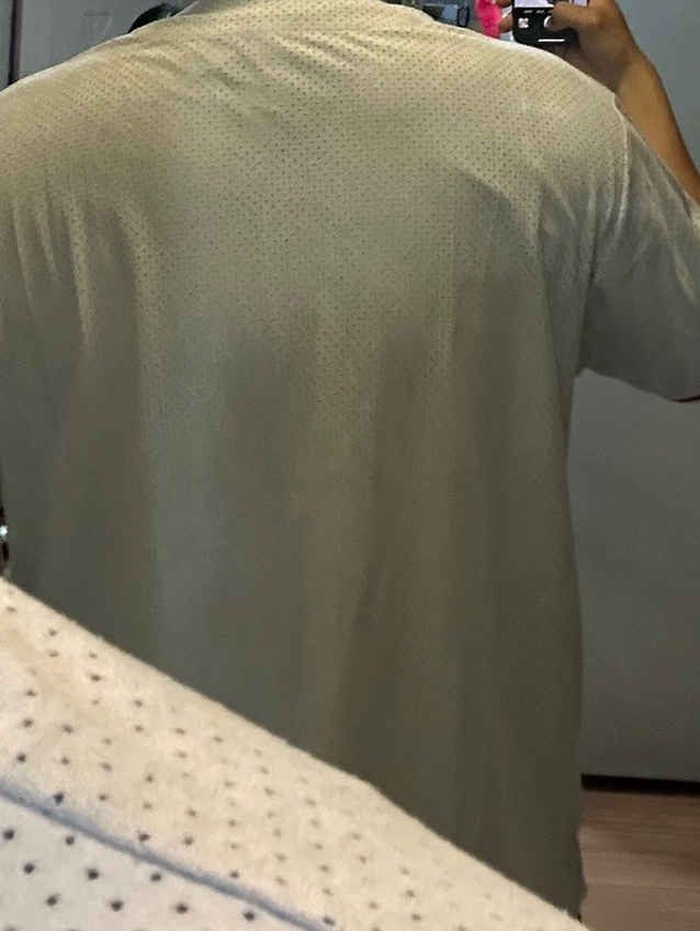 Supreme Ultrasuede Mesh Baseball Jersey Grey - 24SS 착용 스타일 - 2