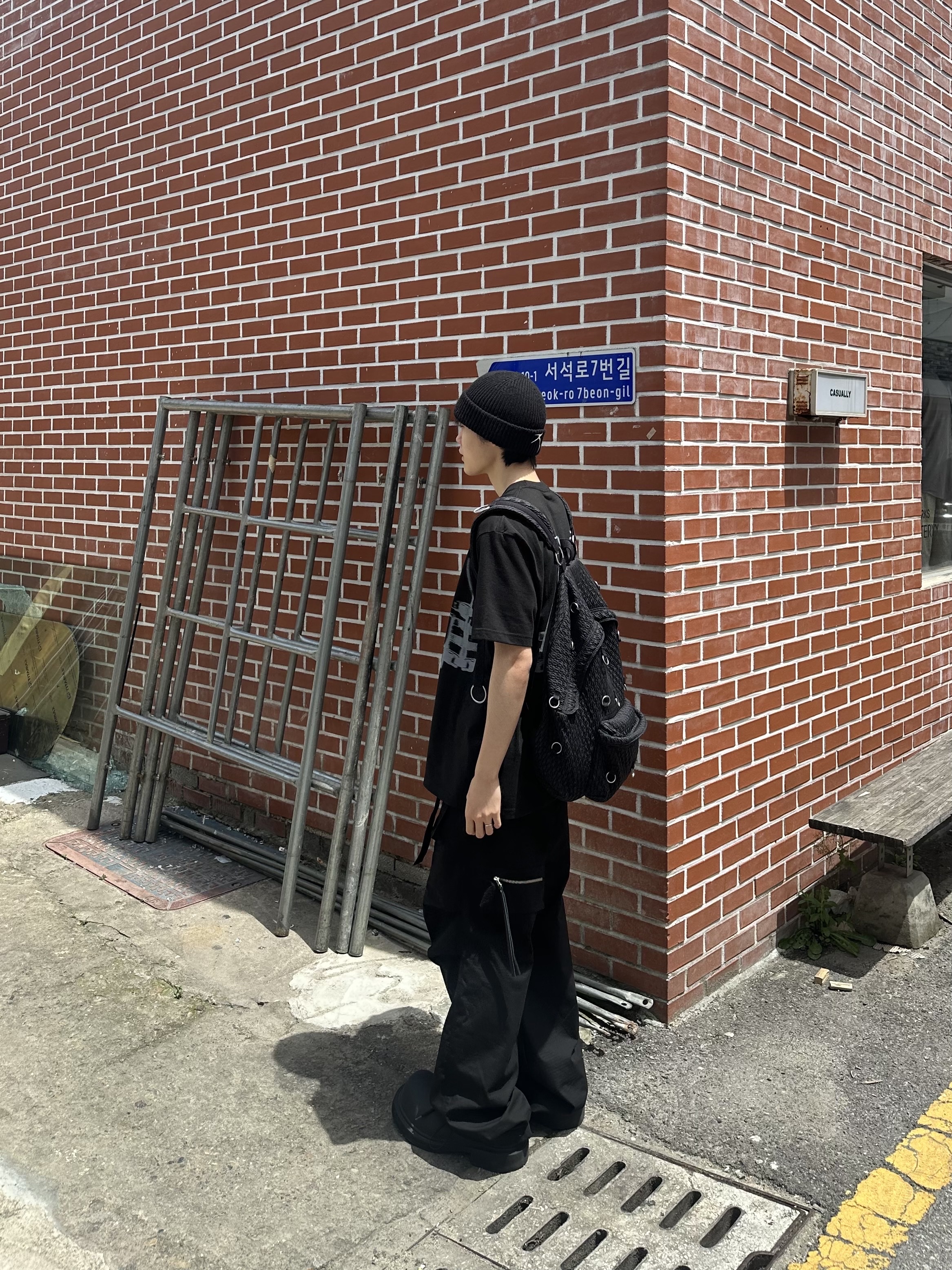 Balenciaga Steroid Derby Black 착용 스타일 - 2