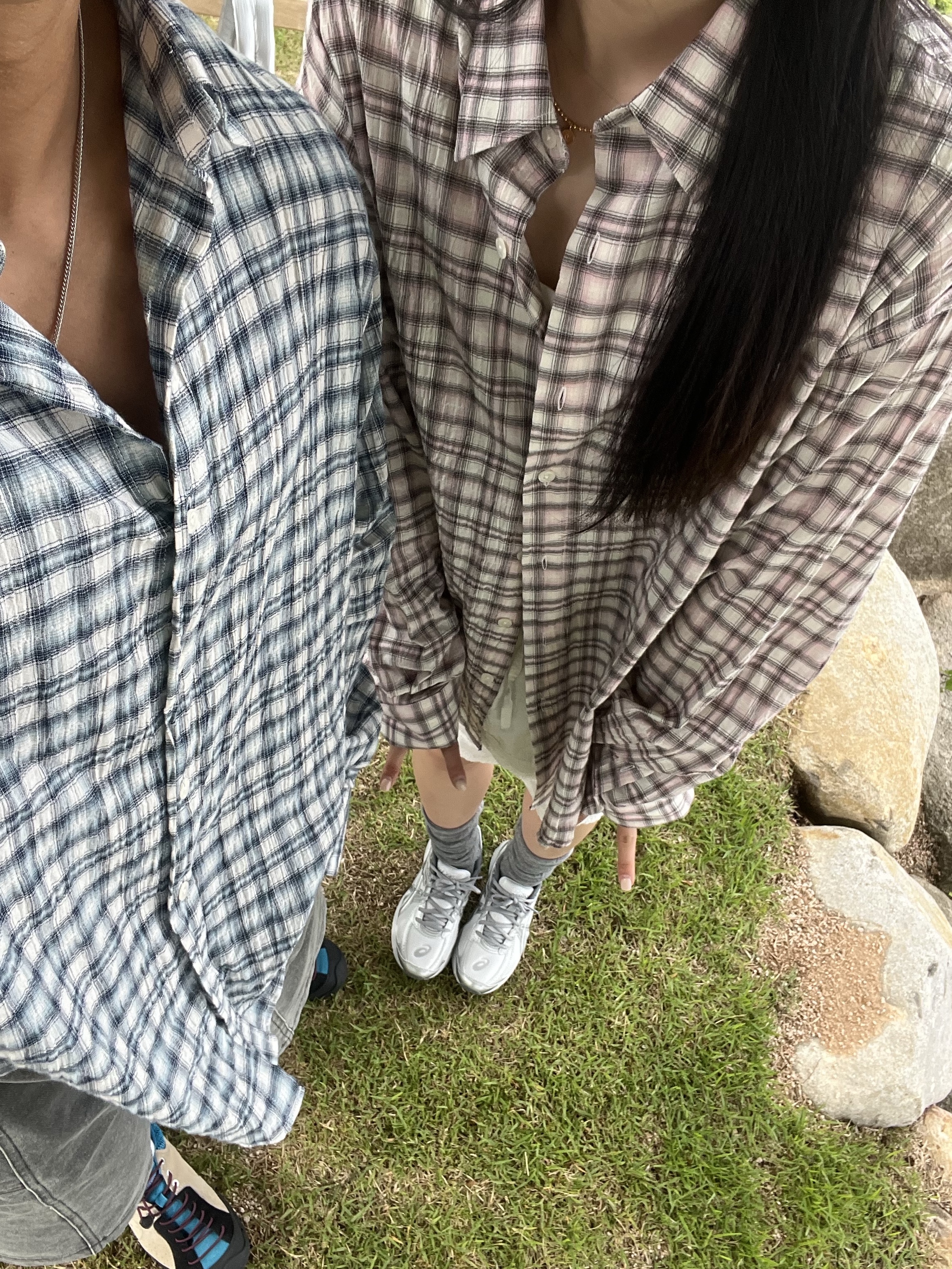 Keen Jasper Rocks SP Sneakers Beige, Asics Jog 100 S SMU Glacier Grey Pure Silver - 2E Wide 착용 스타일 - 6
