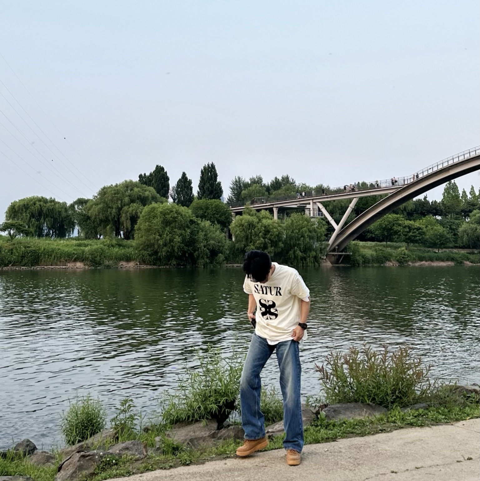 Nike Air Force 1 '07 WB Flax ์ฐฉ์ฉ ์คํ์ผ - 1