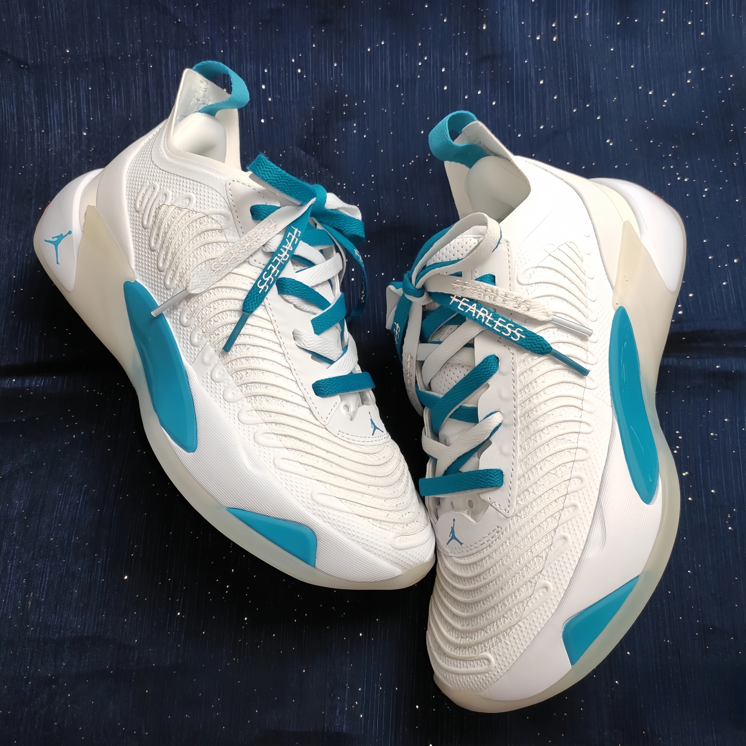 Jordan Luka 1 PF Neo Turquoise 착용 스타일