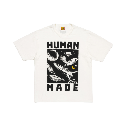 휴먼 메이드 그래픽 티셔츠 #14 화이트