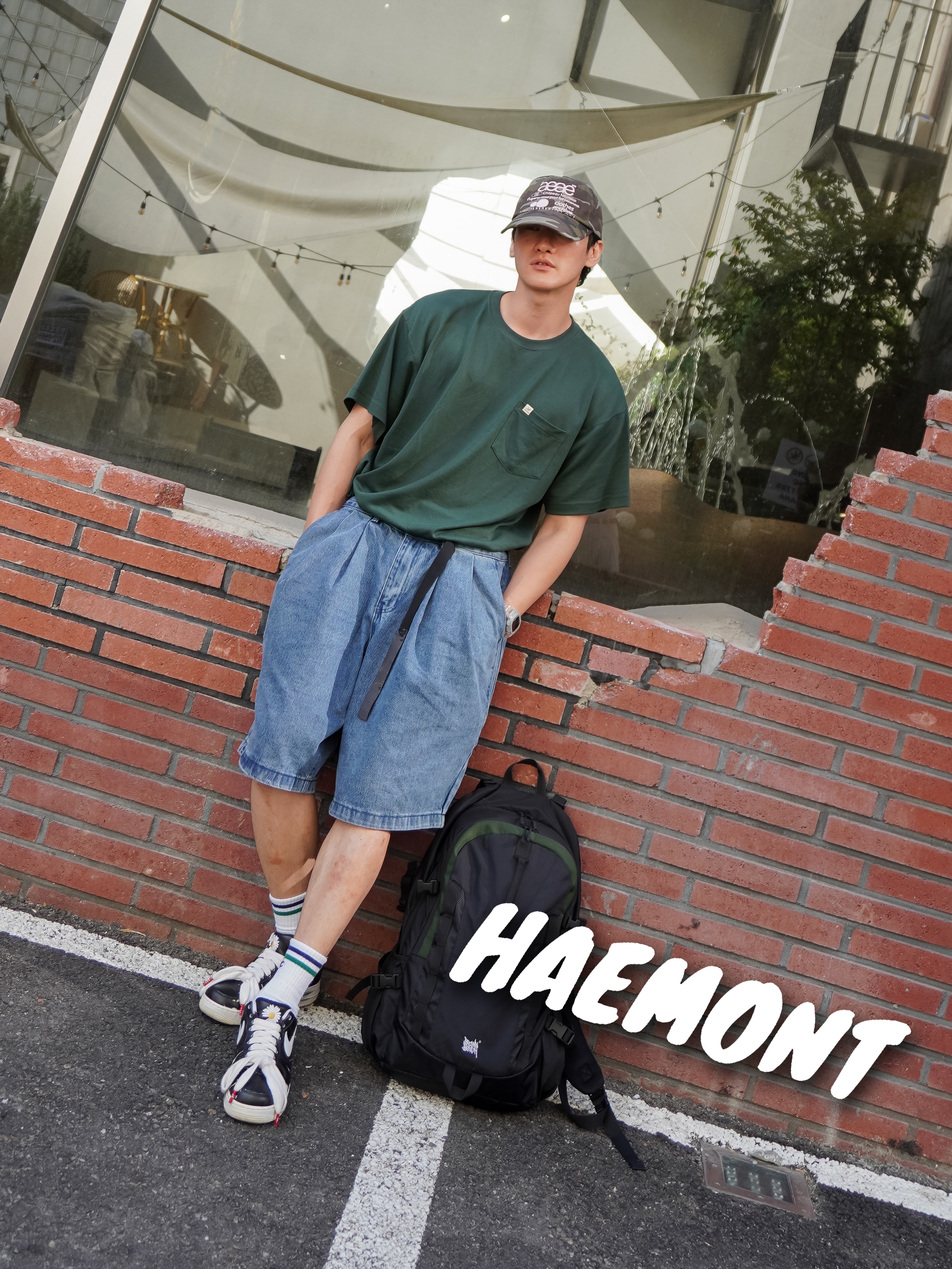 Nike x Peaceminusone Air Force 1 Low Para-Noise 착용 스타일 - 3