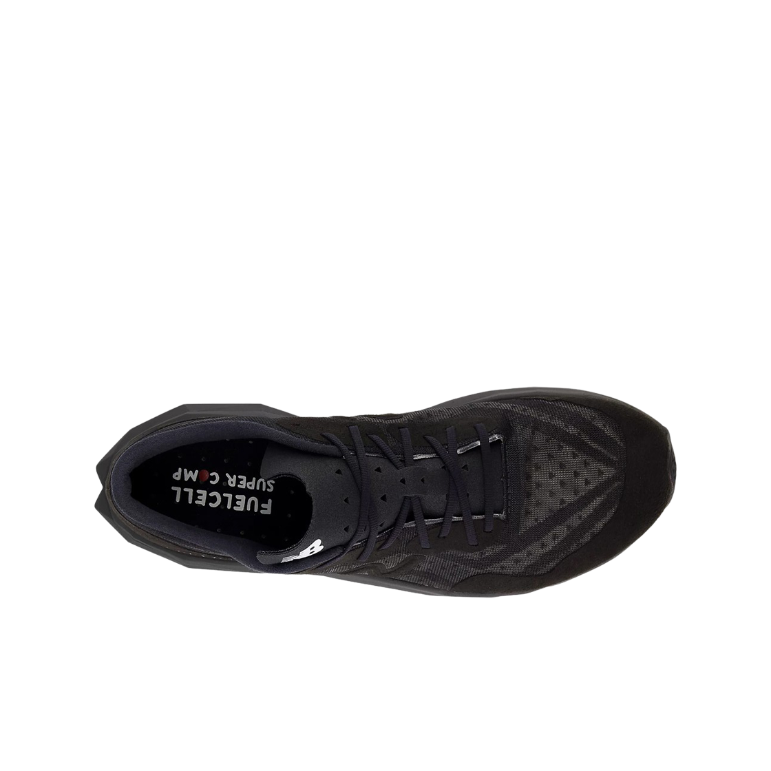 뉴발란스 x 디스트릭트 비전 퓨어셀 슈퍼컴프 엘리트 v4 블랙 화이트 - D 스탠다드(New Balance x District Vision Fuelcell Supercomp Elite v4 Black White - D Standard) - 2