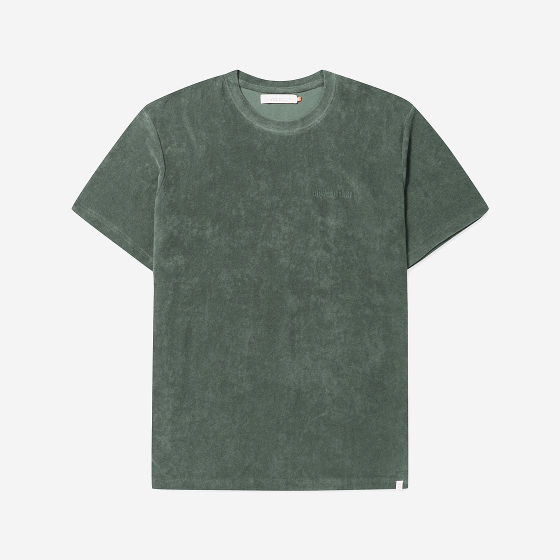SOTAM24653GRX SERIES Revolution Loose Terry T-Shirt Green - 대표 이미지 #1