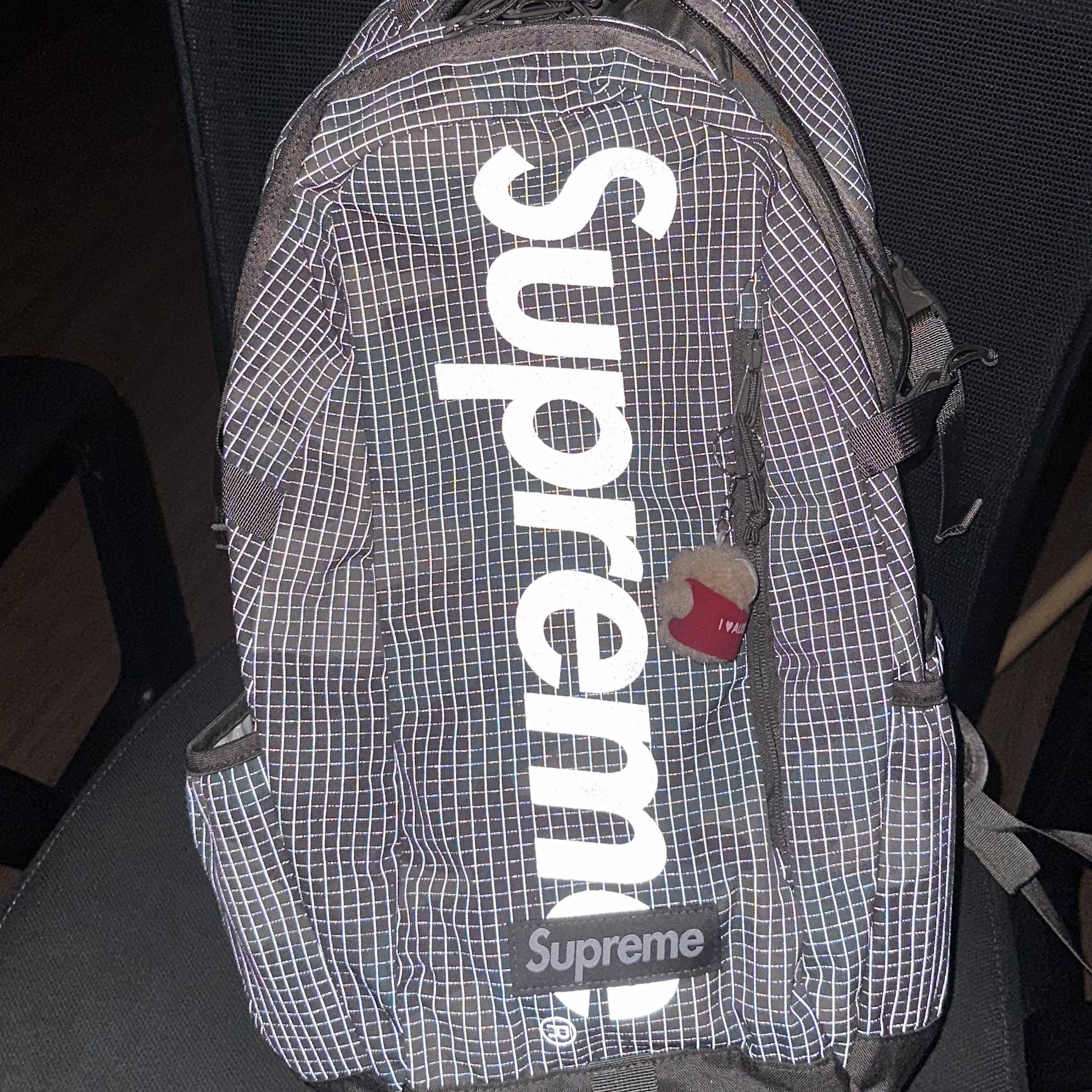 Supreme Backpack Woodland Camo - 24SS 착용 스타일 - 2