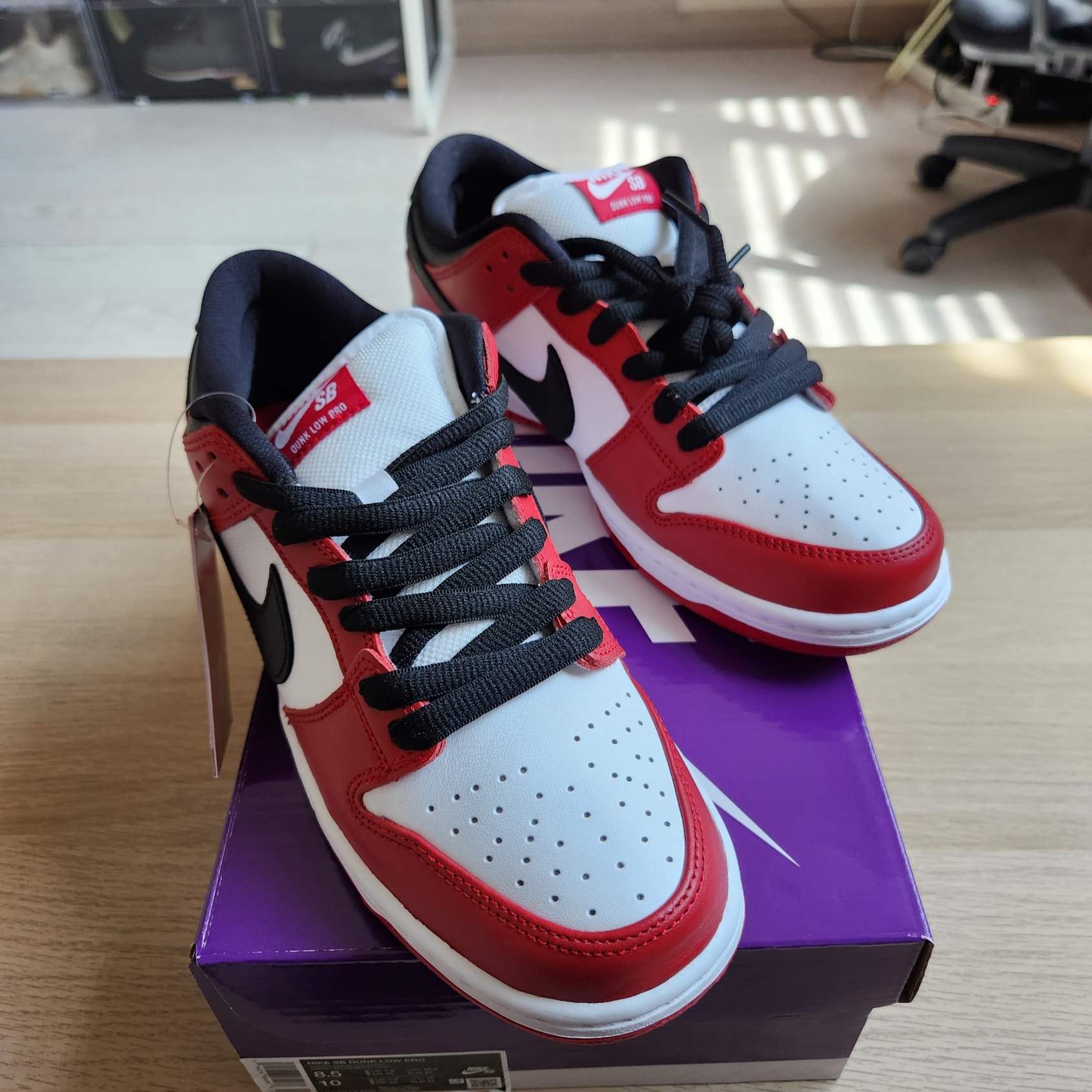 Nike SB Dunk Low Pro Chicago 착용 스타일 - 7