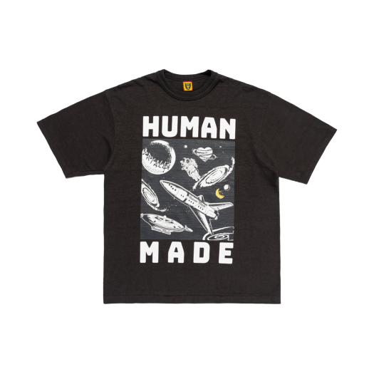 휴먼 메이드 그래픽 티셔츠 #14 블랙